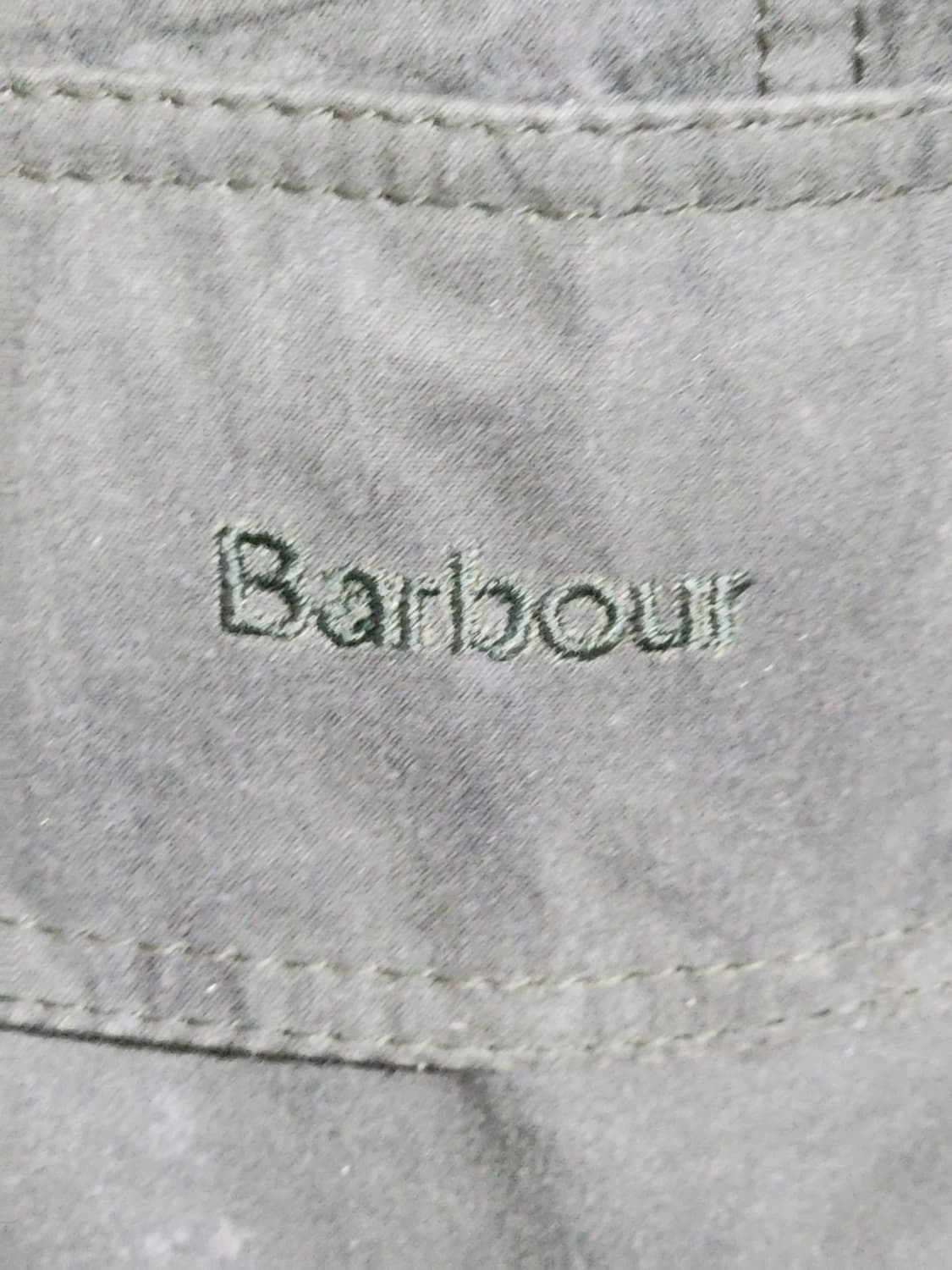 (M) 바버 비드넬 왁스자켓 세이지 왁싱점퍼 영국판  상품이미지6