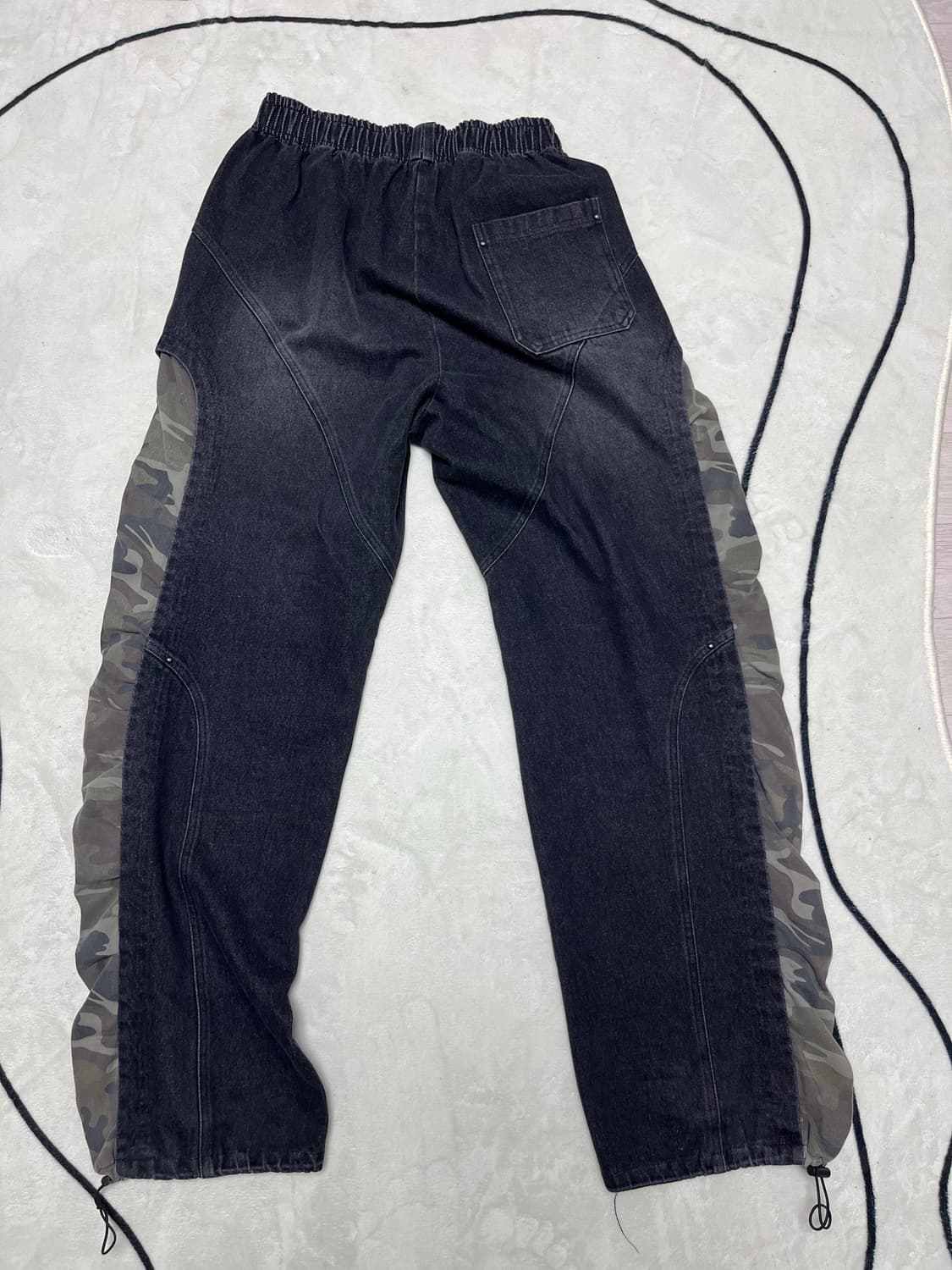 RSSC INCISION SIDE WRINKLE DENIM 2사이즈 상품이미지5