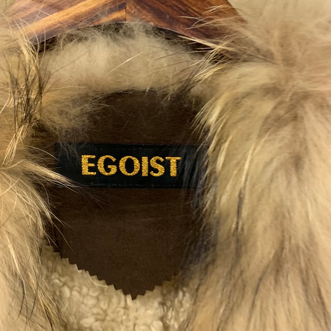 에고이스트 빈티지 가죽 퍼 자켓 상품이미지5