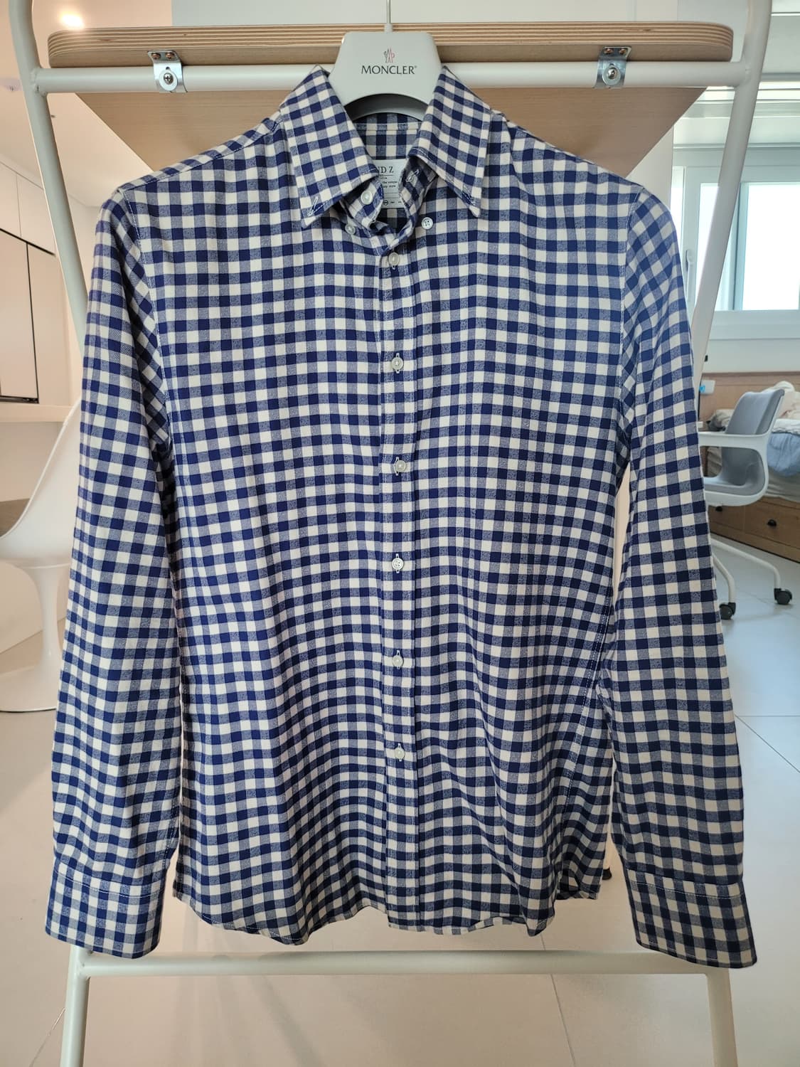 단정함의 정석 – A and z 깅엄 체크 셔츠  상품이미지1