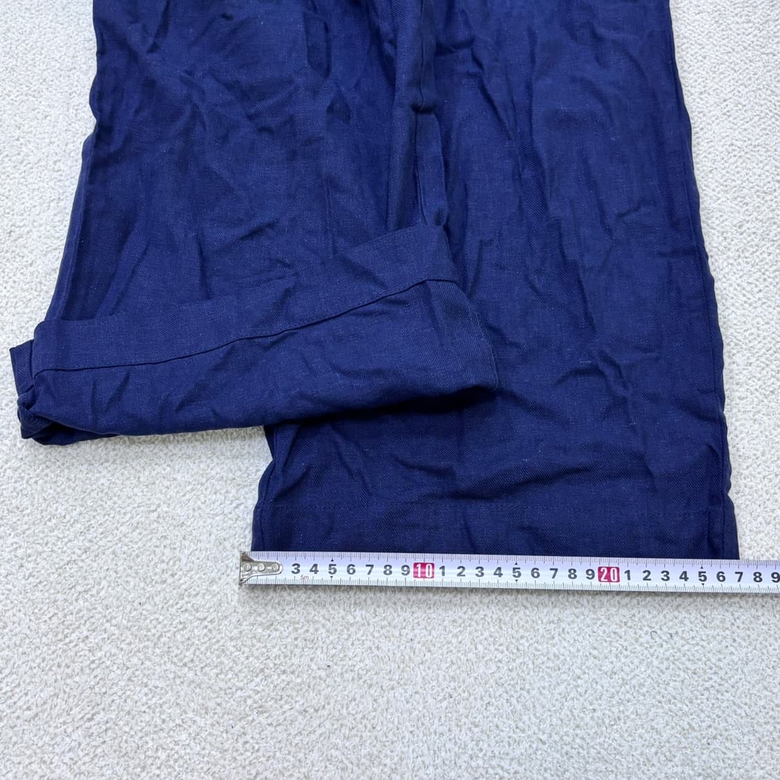 XL 유니클로 하이웨스트 가우쵸 팬츠 0416E 상품이미지8