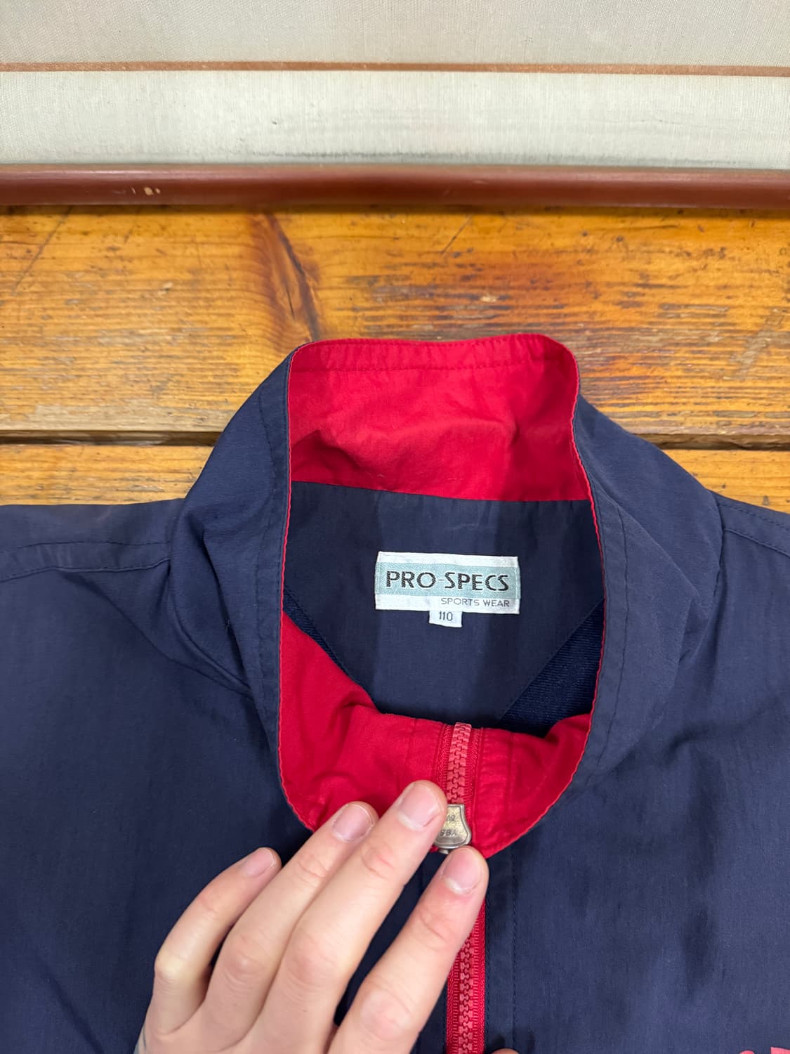 90년도 프로스펙스 트레이닝자켓 사이즈110  상품이미지2