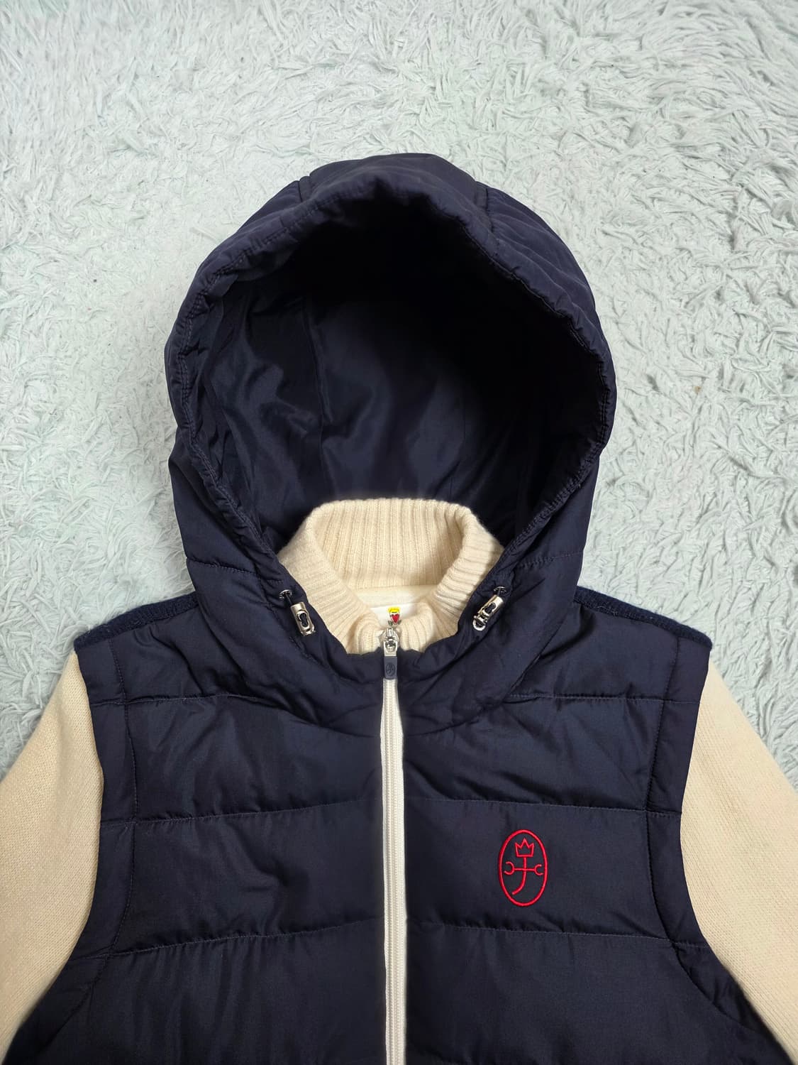 까스텔바작 여성 방풍 구스다운 니트 90 상품이미지3