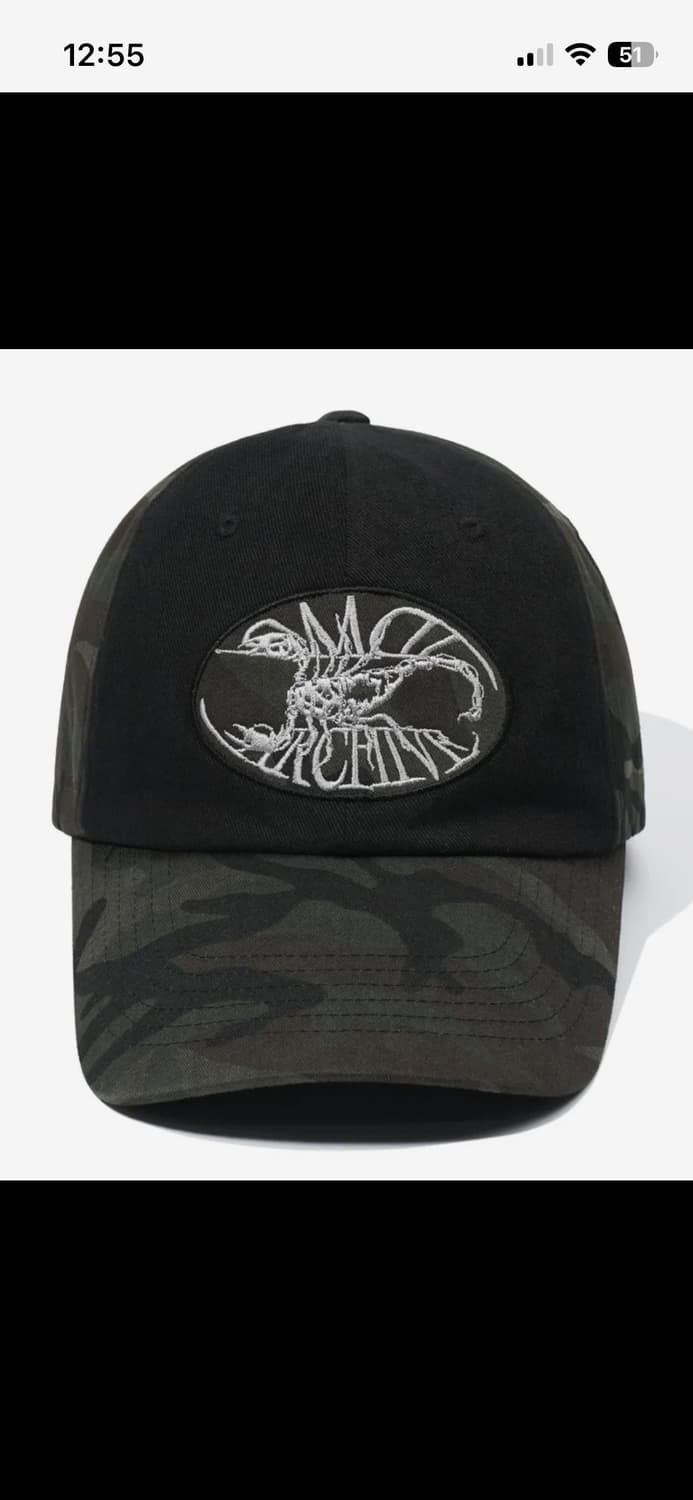 아이돈워너셀 스콜피온 와펜 맥시 캡 상품이미지1