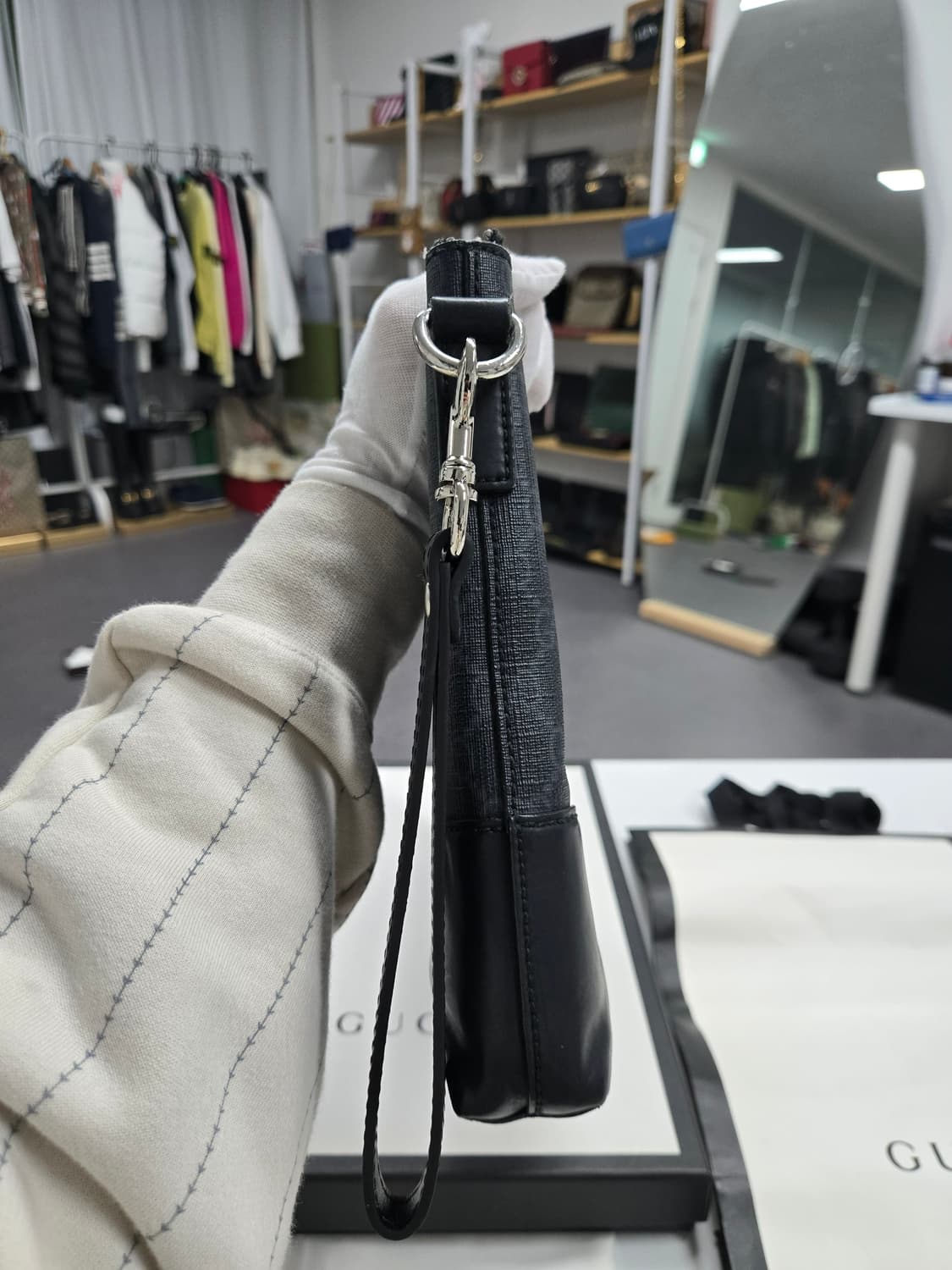 [50%할인] 구찌 웹삼선 클러치백 상품이미지3