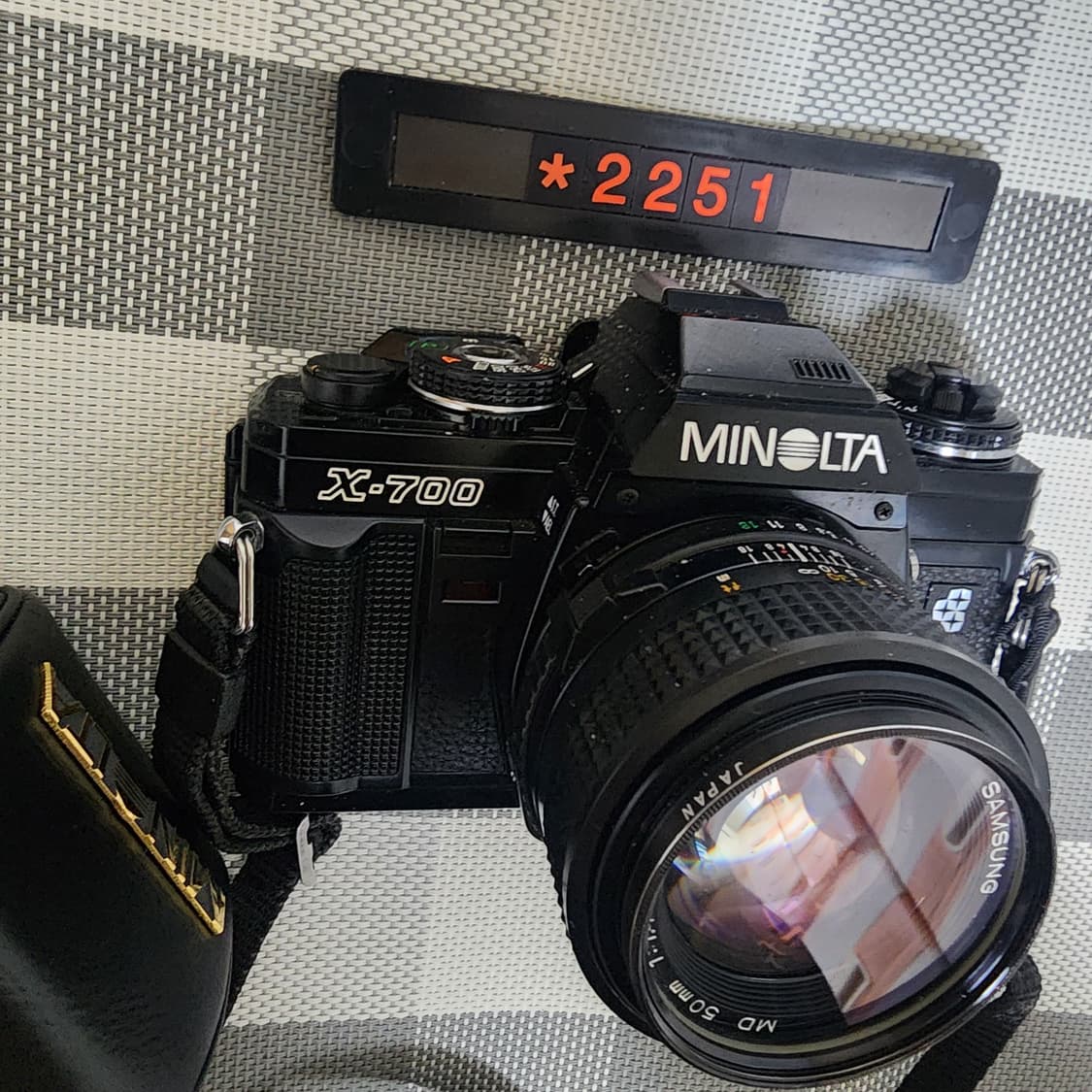 미놀타 X-700 필름카메라 1.4 단렌즈 케이스포함 상품이미지2