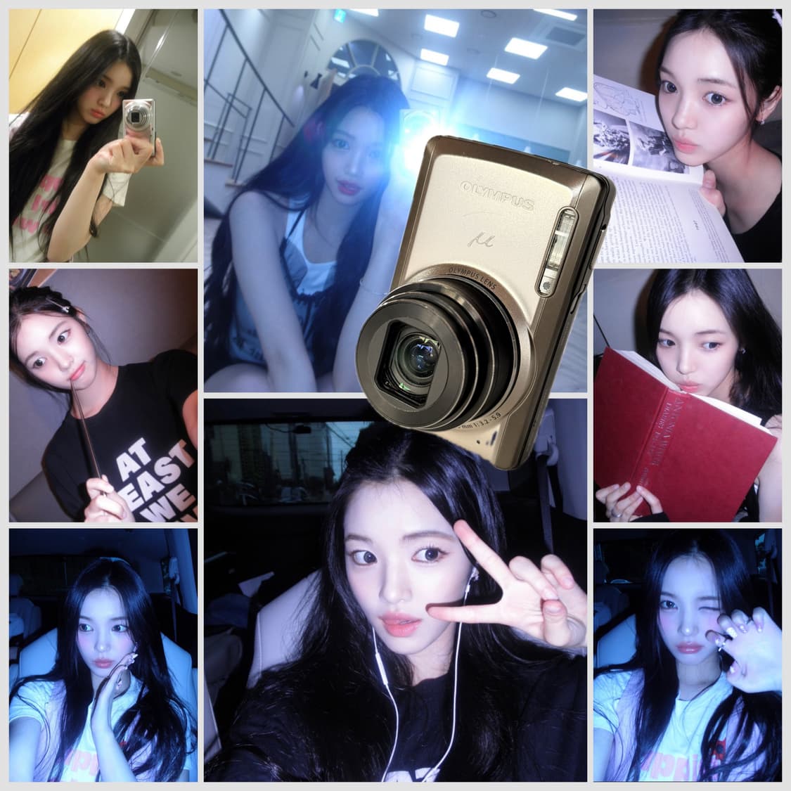 ✨하투하 유하픽 형제모델/풀박스✨올림푸스 뮤9010 빈티지디카 상품이미지1