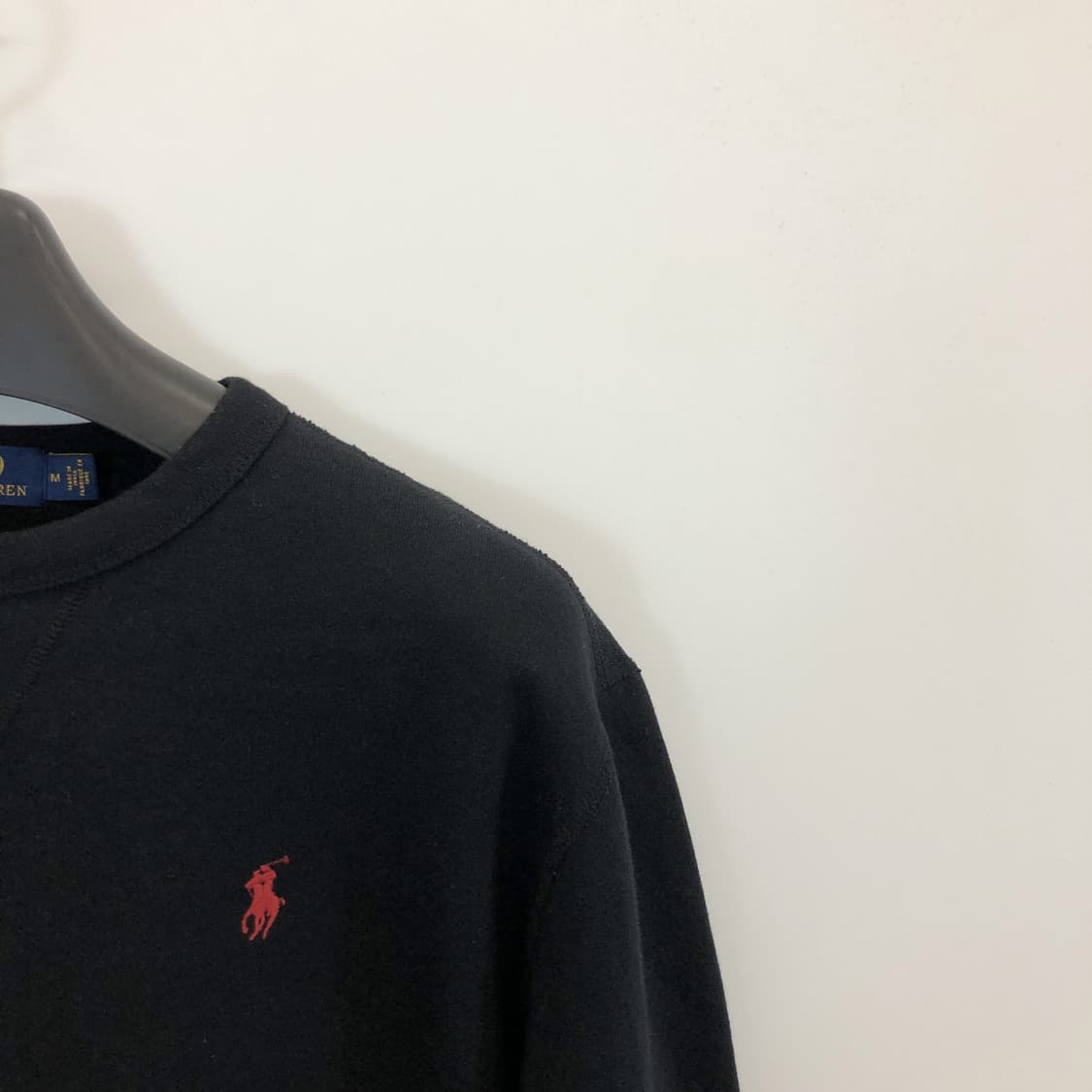 폴로 랄프로렌 상위라인 스웻셔츠 M 레드포니 오버  상품이미지2