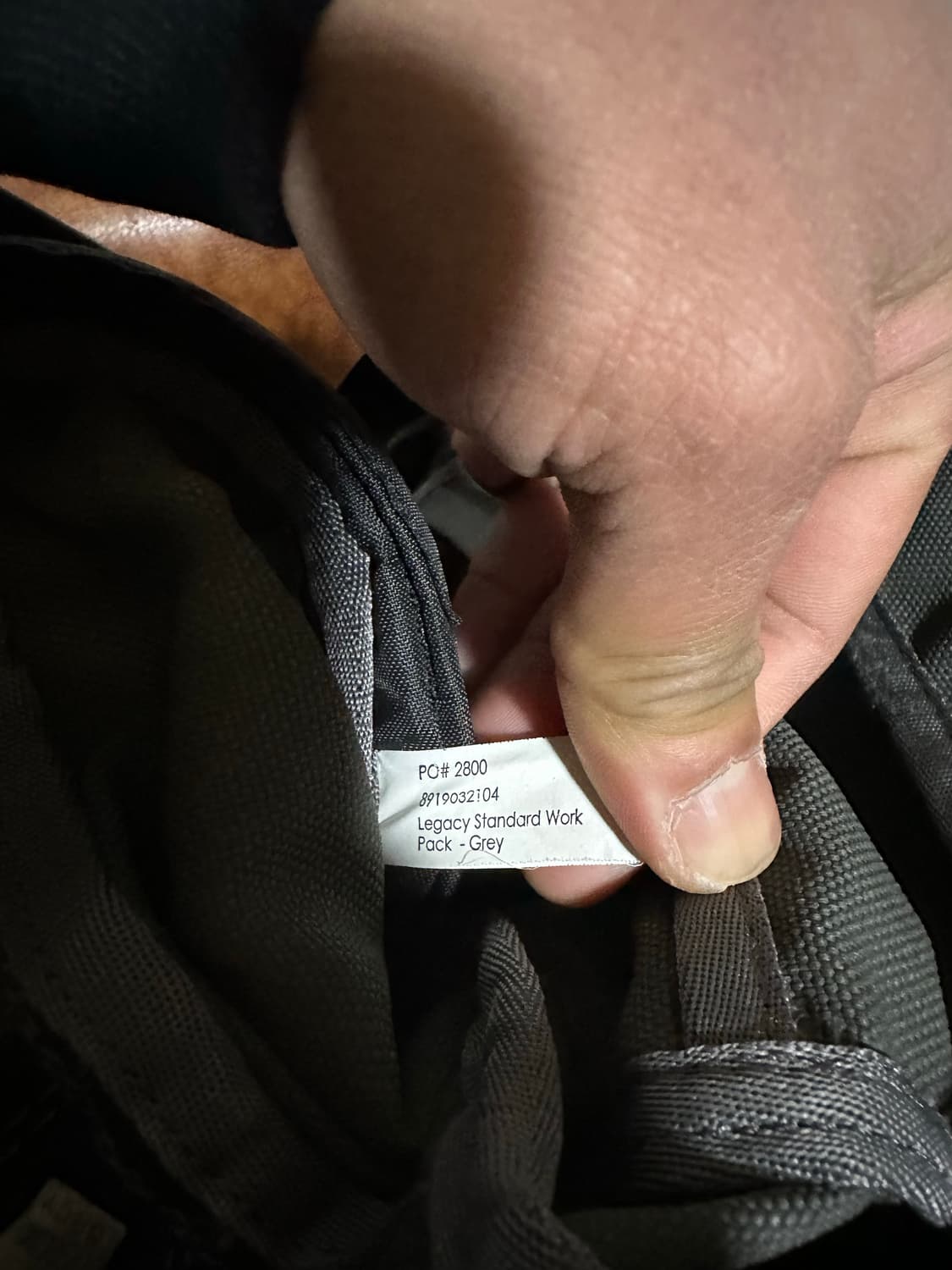 칼하트 레거시 스탠다드 워크 백팩 그레이 상품이미지10