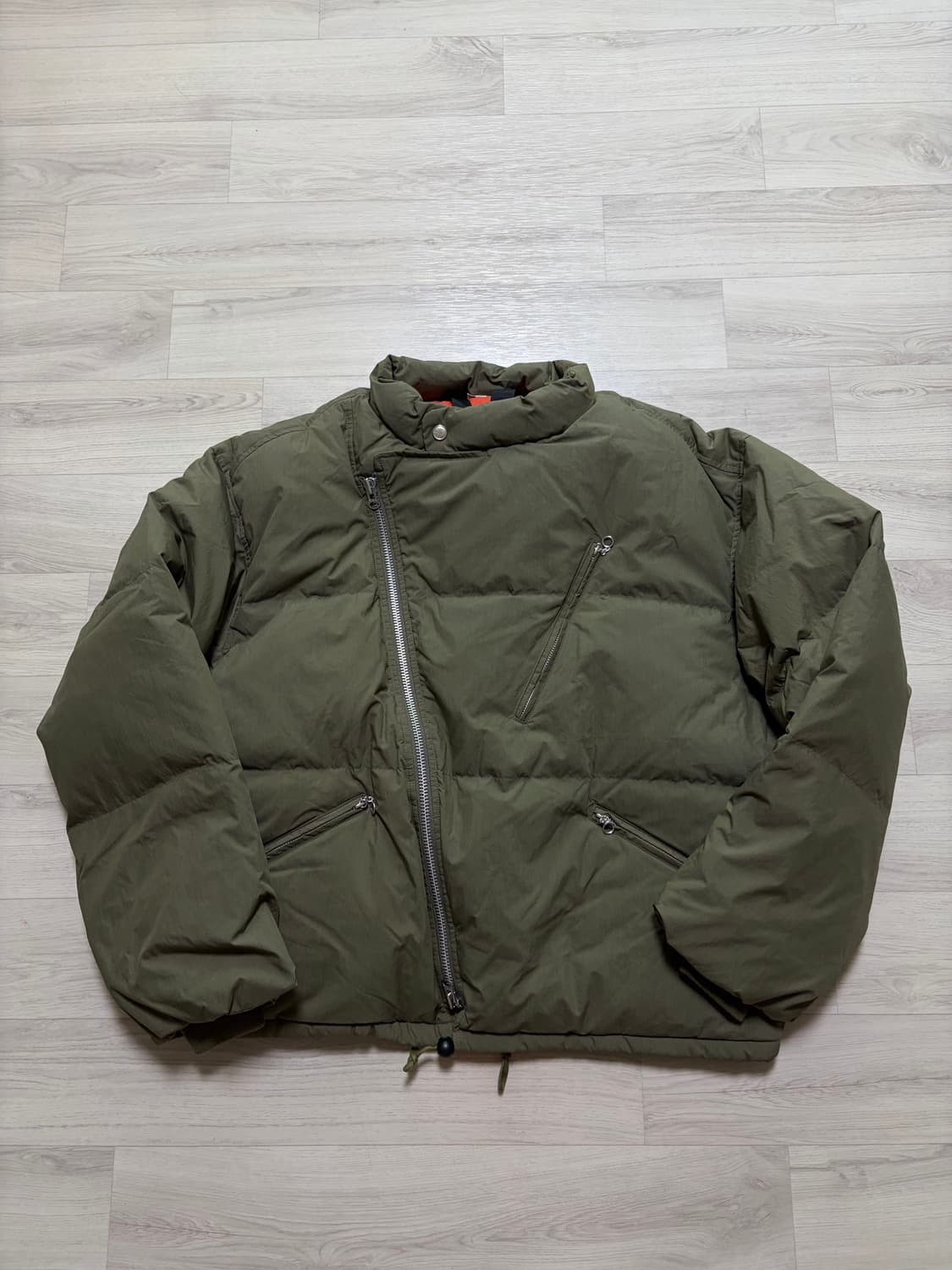 올리브드랩서비스 ODS 문라이더 파카 올리브 M사이즈 판매 상품이미지1