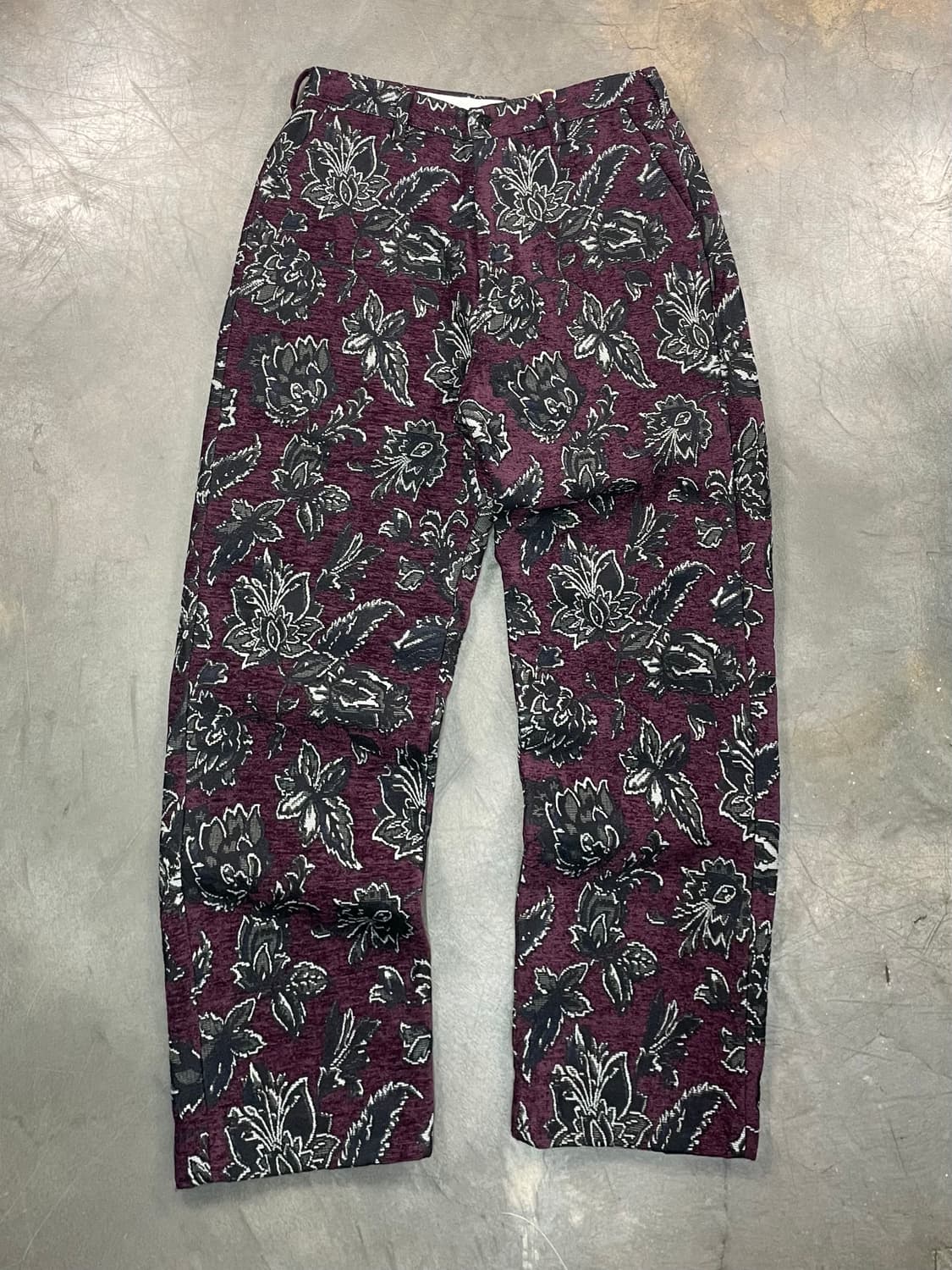 디네댓 데드스탁 플로랄 워크팬츠 상품이미지1