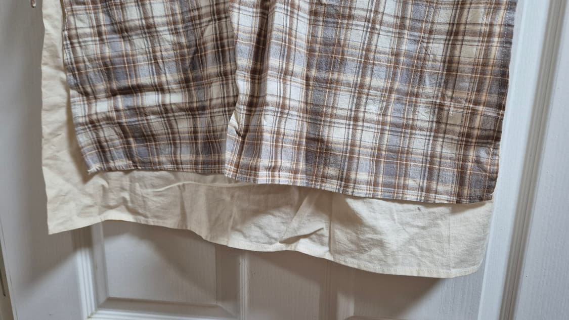 때때때 영서 착용! 빈블 체크 롱 레이어드 스커트 상품이미지5