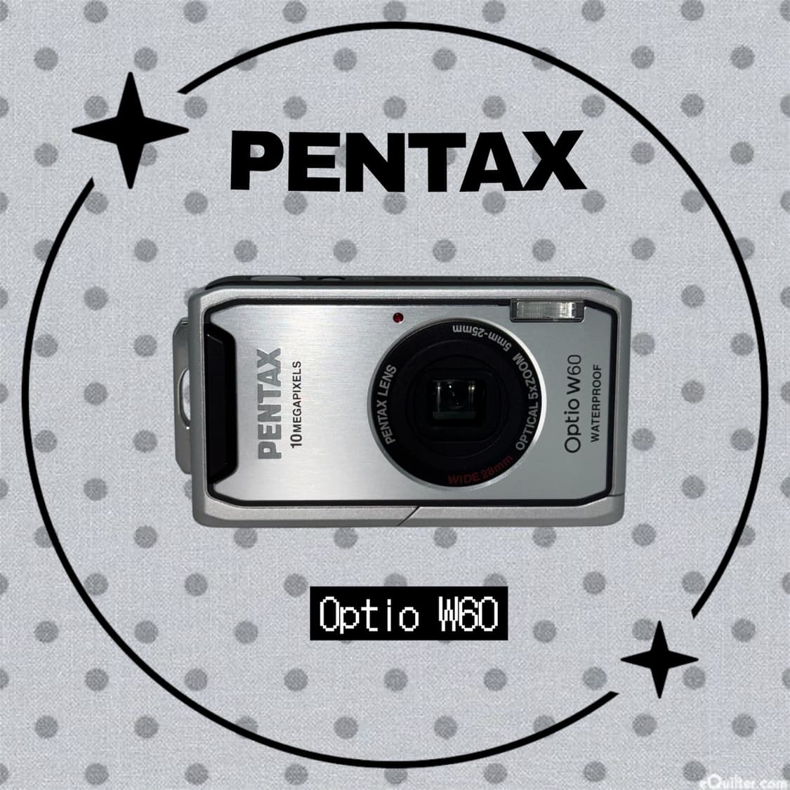 (한국어 지원) 펜탁스 Optio W60 빈티지 디카 디지털카메라 상품이미지1