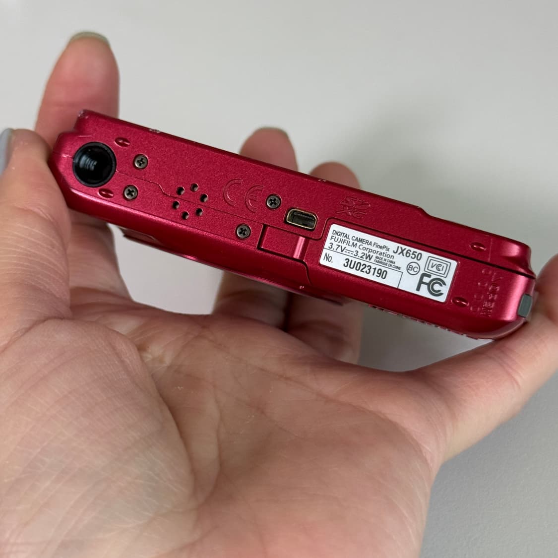 후지필름 파인픽스 jx650 빈티지 디카 디지털카메라 레드 상품이미지6