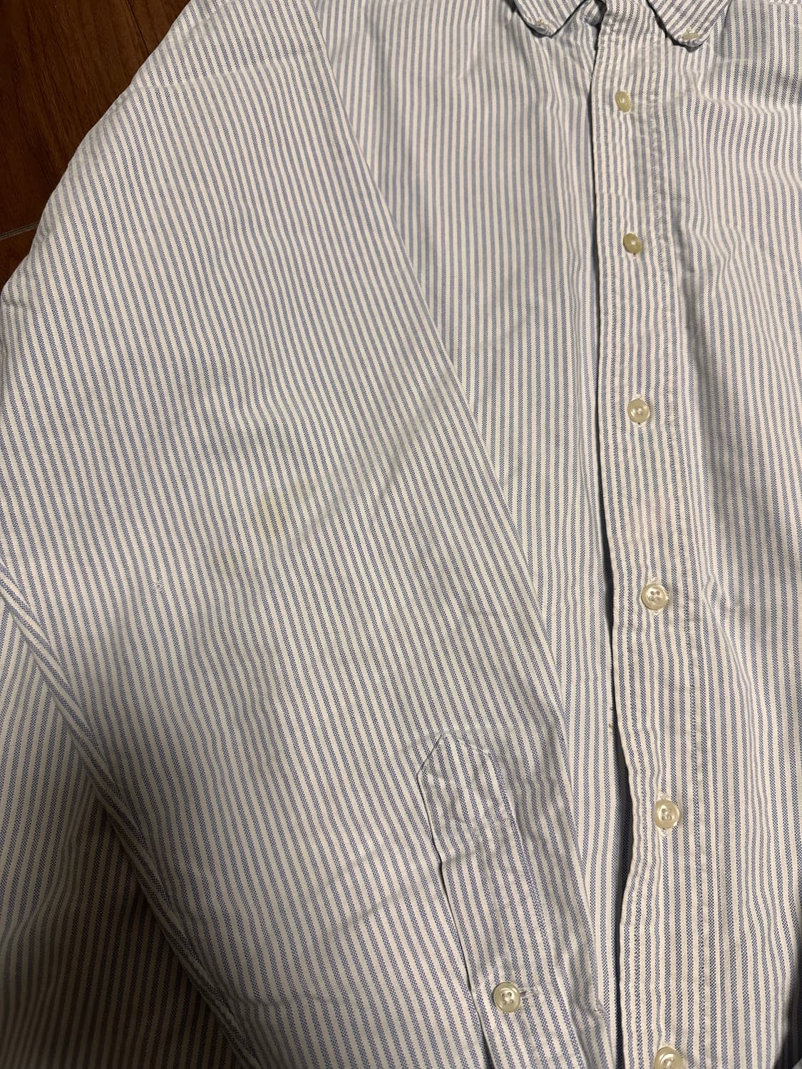 빈티지 폴로 스트라이프 옥스포드 셔츠 XL 상품이미지6