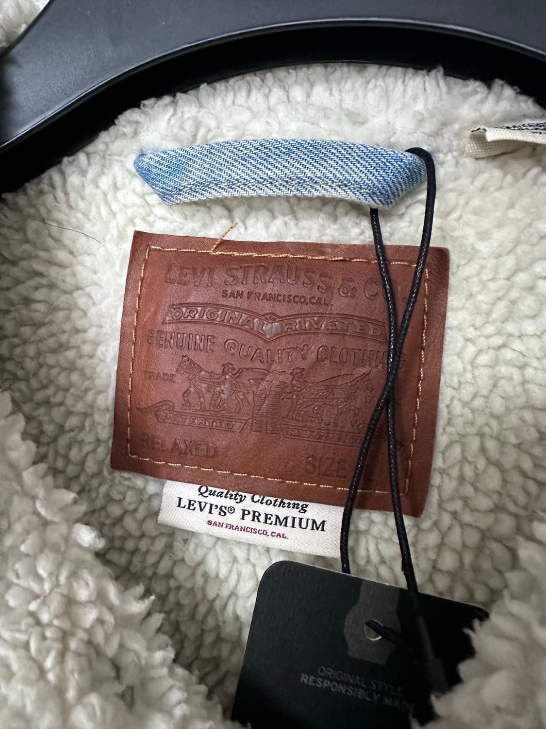 리바이스 릴렉스핏 쉐르파 트러커 상품이미지3