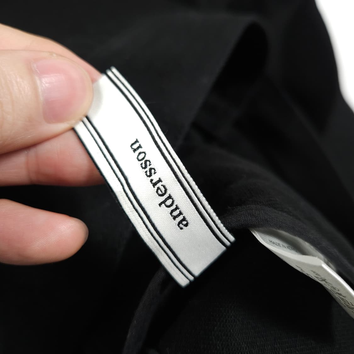 앤더슨벨 블랙 트러커 자켓 상품이미지5