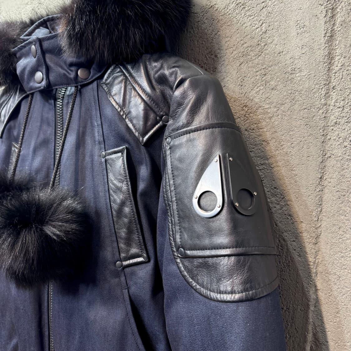 무스너클 레이디 데님 봄버 (XS)   상품이미지3