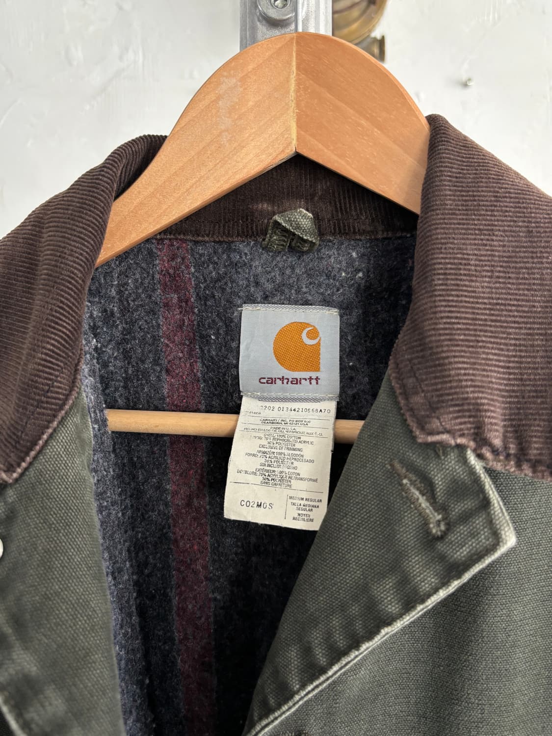 Carhartt 칼하트 90s 미시건 초어 워크 자켓  상품이미지6