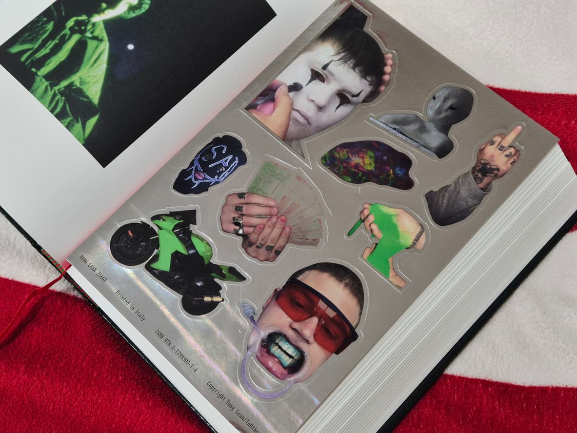 YUNGLEAN 영린 256GB 포토북 아트북 서적 드레인 갱 상품이미지5