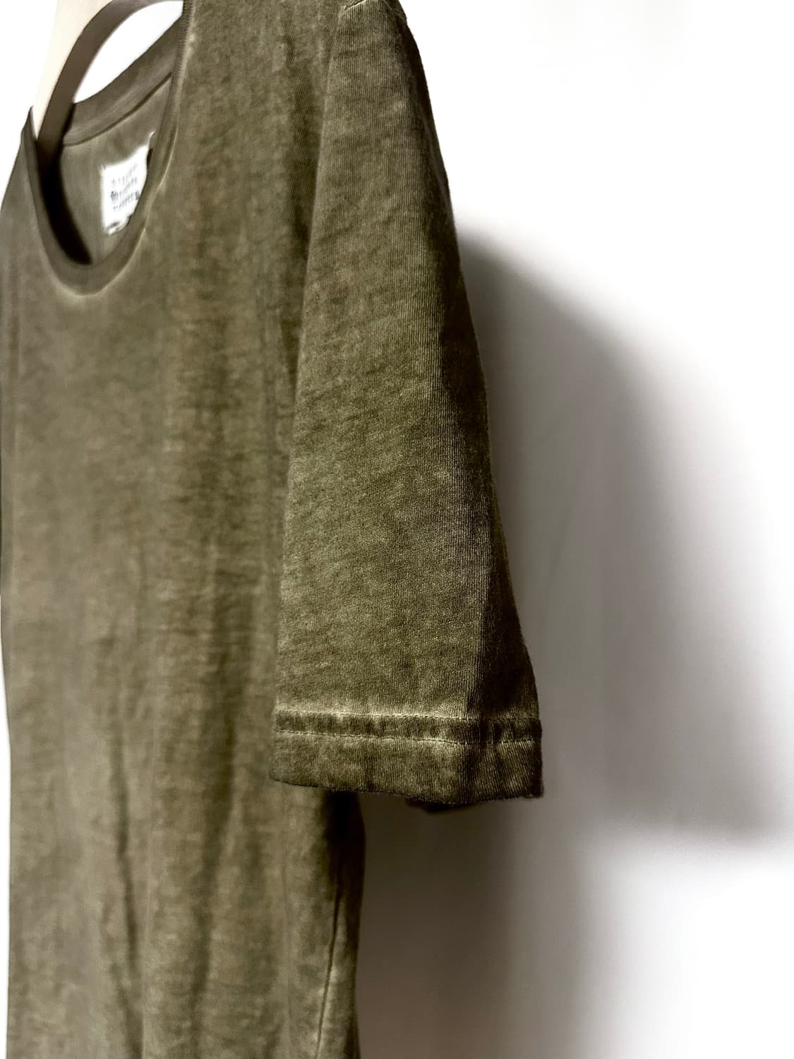 Maison Margiela 카키 워시드 슬리브  상품이미지5