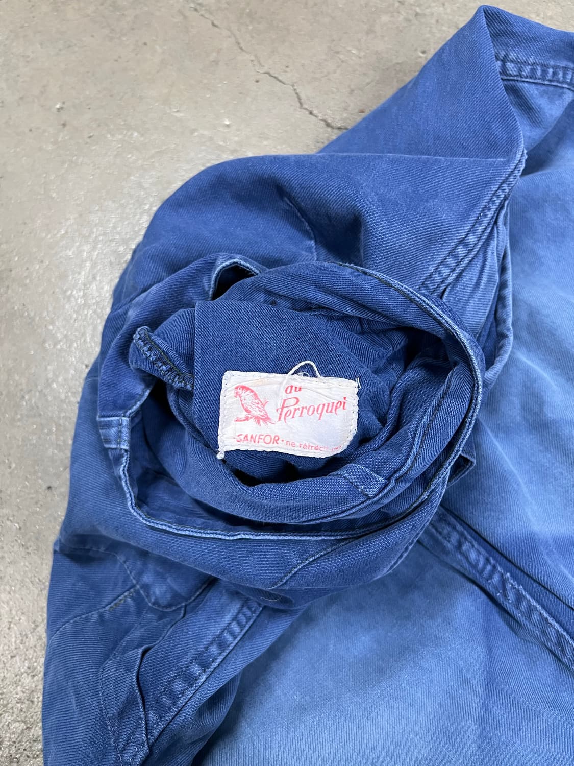 OLD VINTAGE HARD FADED FRENCH 프렌치워크팬츠 상품이미지6