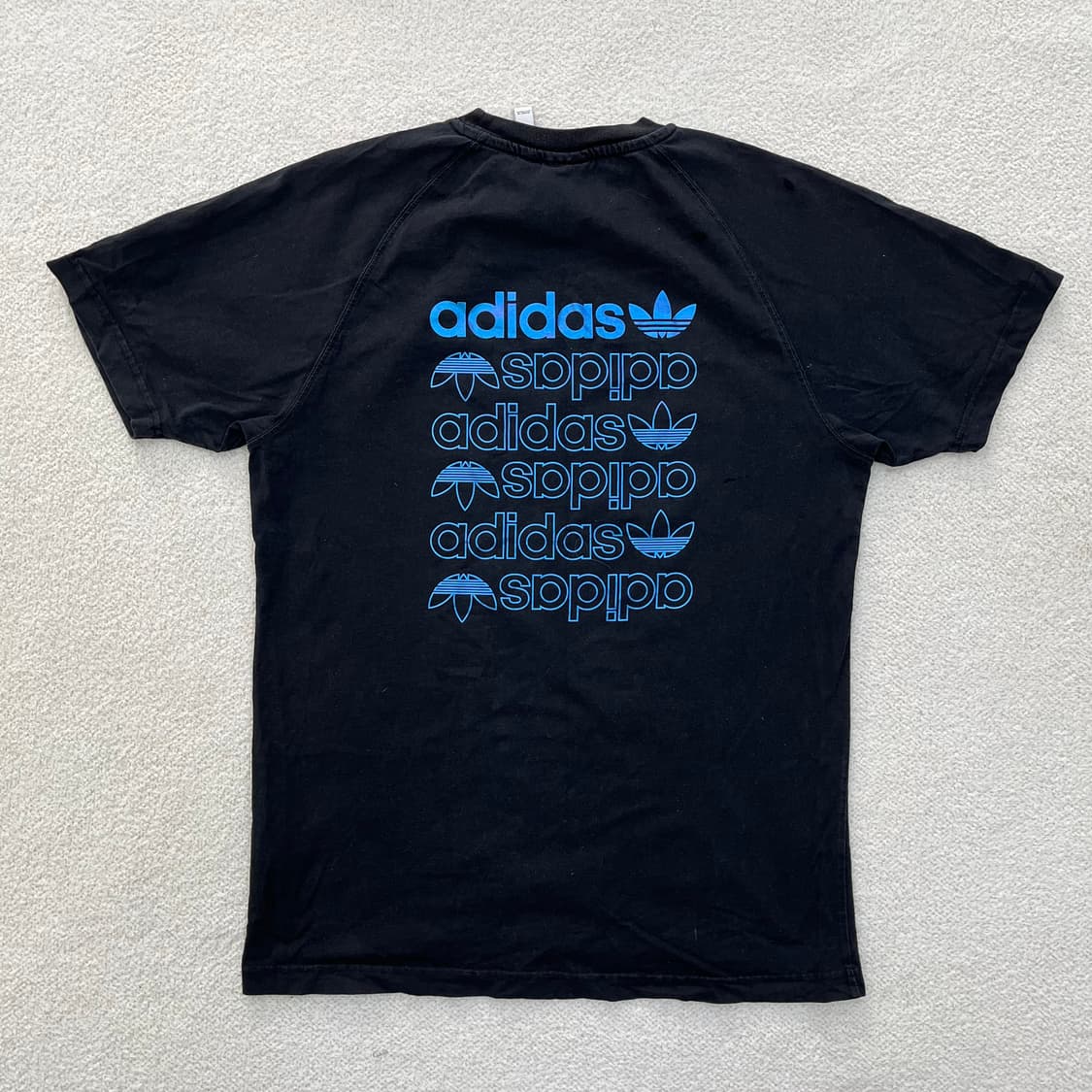 L 아디다스 로고 반팔 티셔츠 0311M 상품이미지5