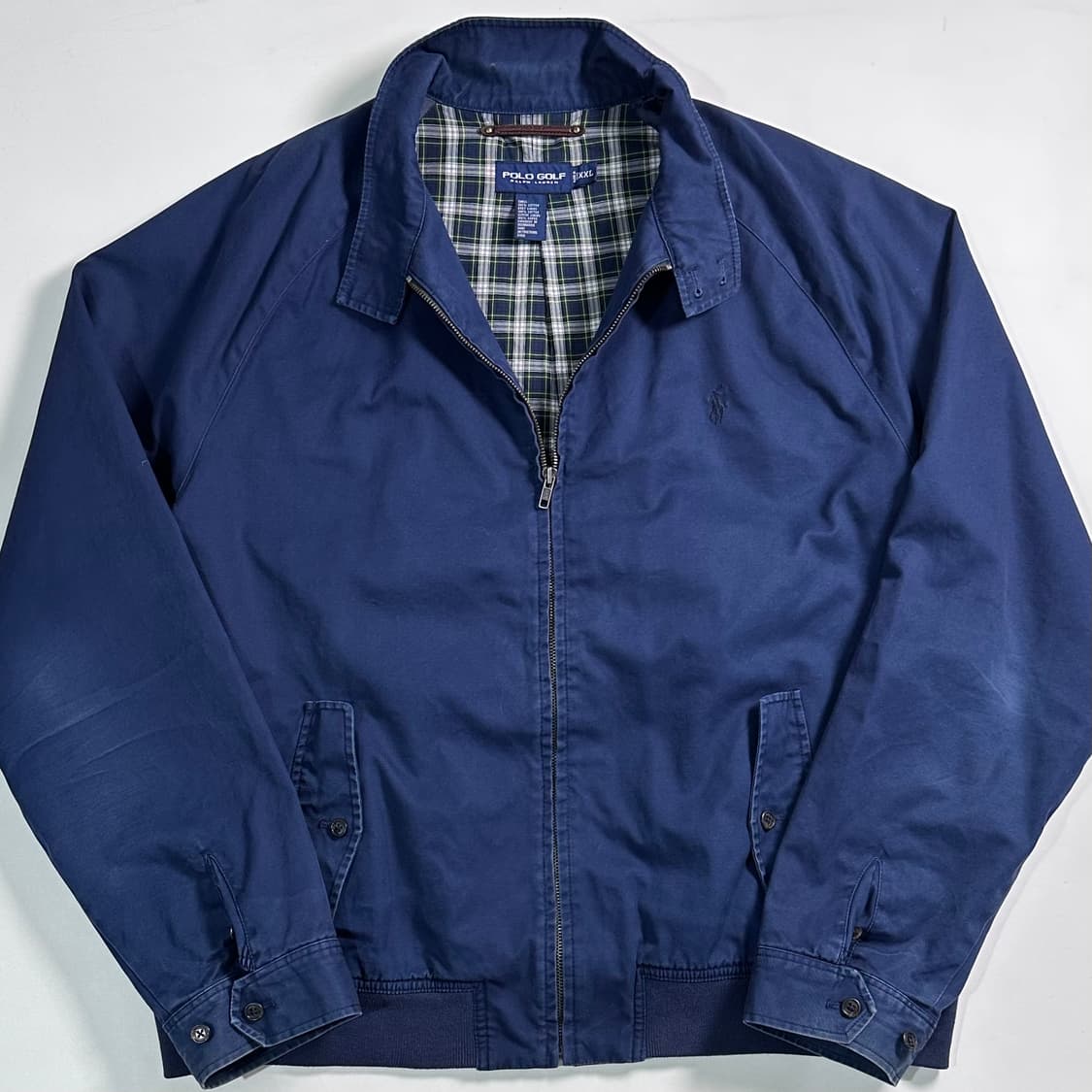 폴로 랄프로렌 워시드 네이비 헤링턴 자켓  상품이미지1