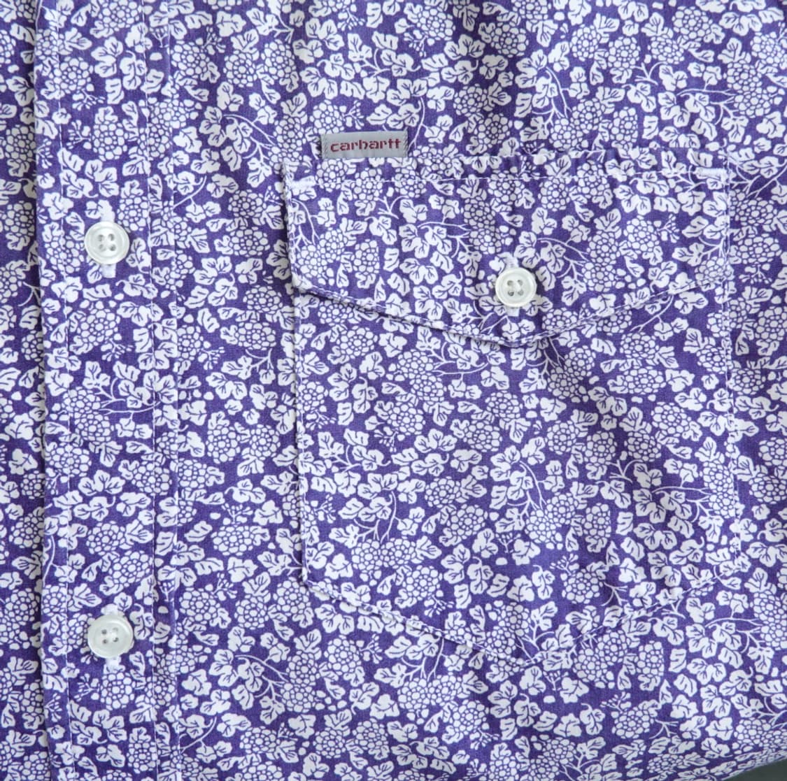 칼하트 플라워 패턴 셔츠 1965 상품이미지5