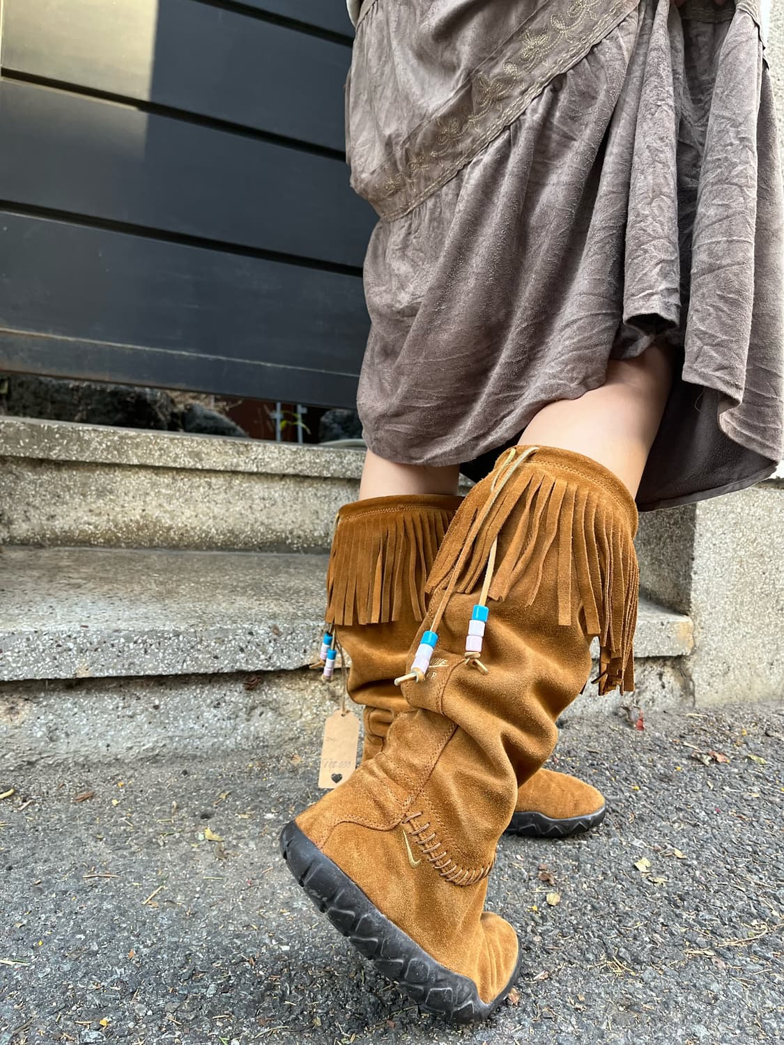 Nike 히피 보헤미안 롱 부츠 상품이미지1