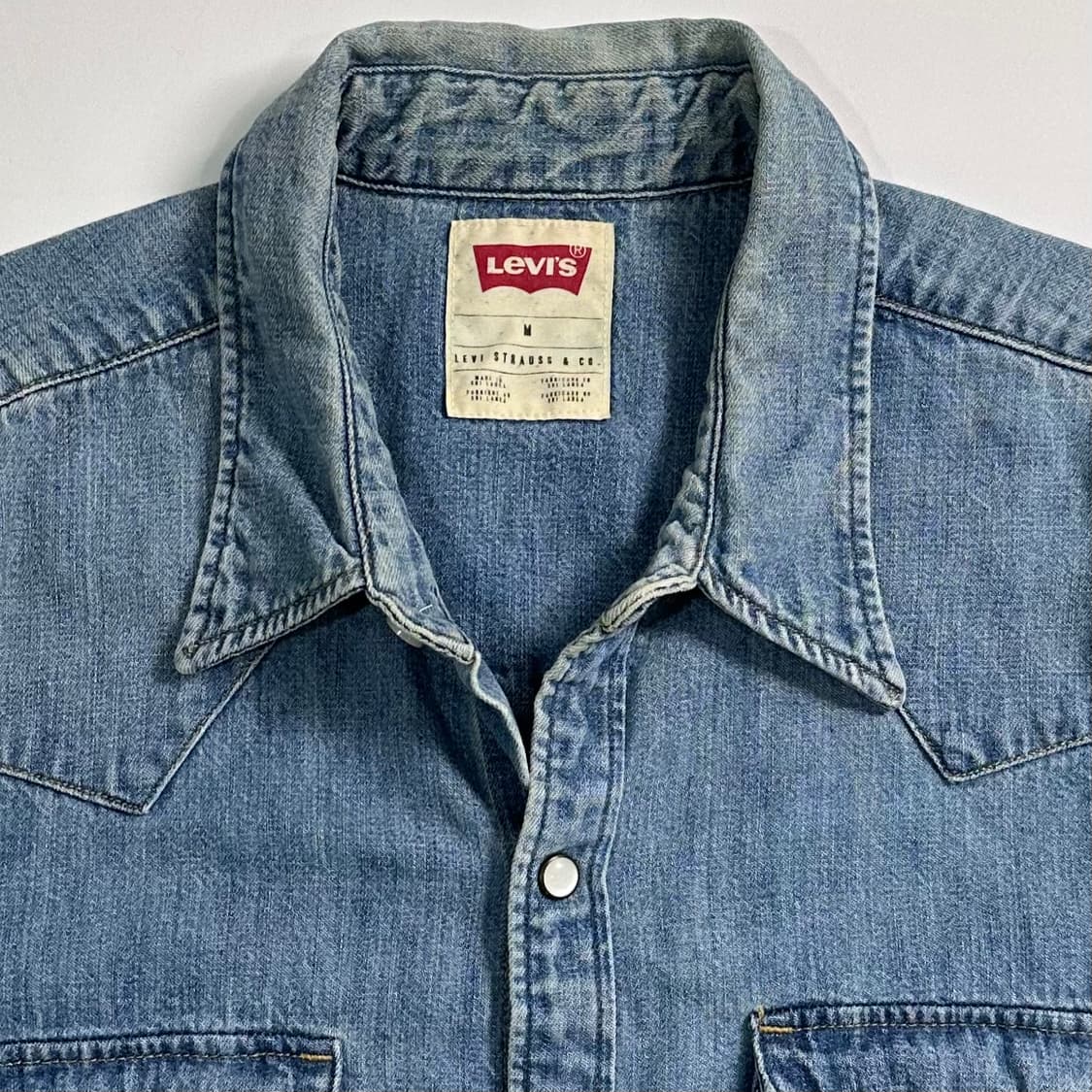 리바이스 데님 웨스턴 셔츠 상품이미지4