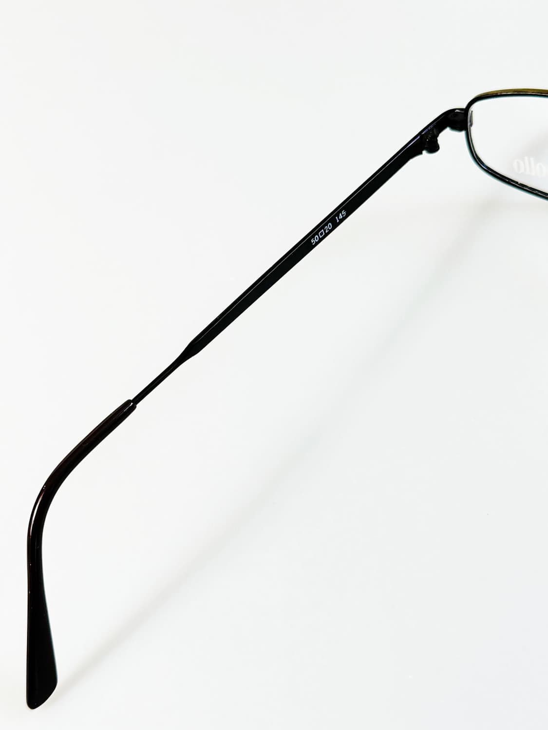 90s APOLLO 슬림 메탈 스퀘어 프레임 빈티지 안경 상품이미지7