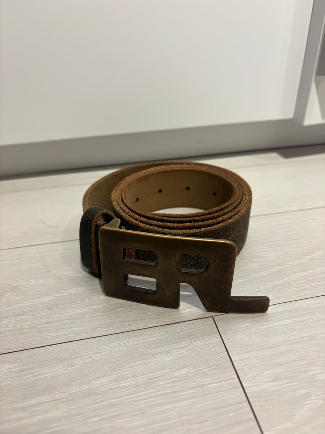 ERL 로고 버클 벨트 상품이미지2