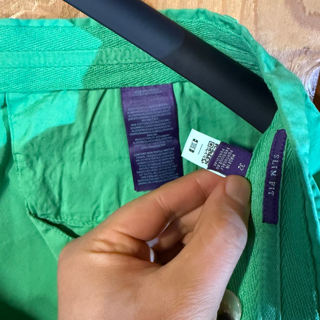 랄프로렌 퍼플라벨 반바지 새상품 판매 합니다. 상품이미지4