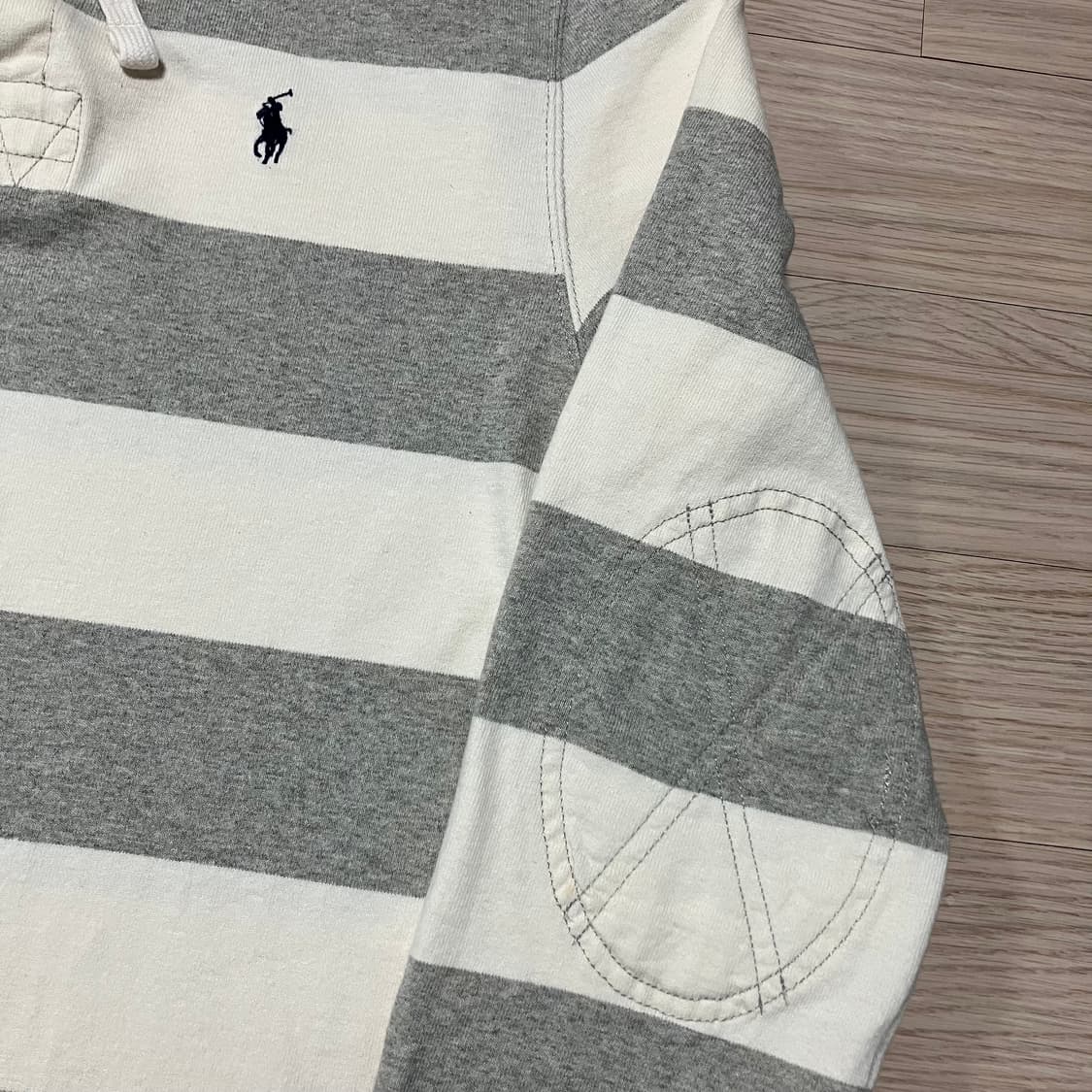 폴로 랄프로렌 스트라이프 럭비 후드티 상품이미지5