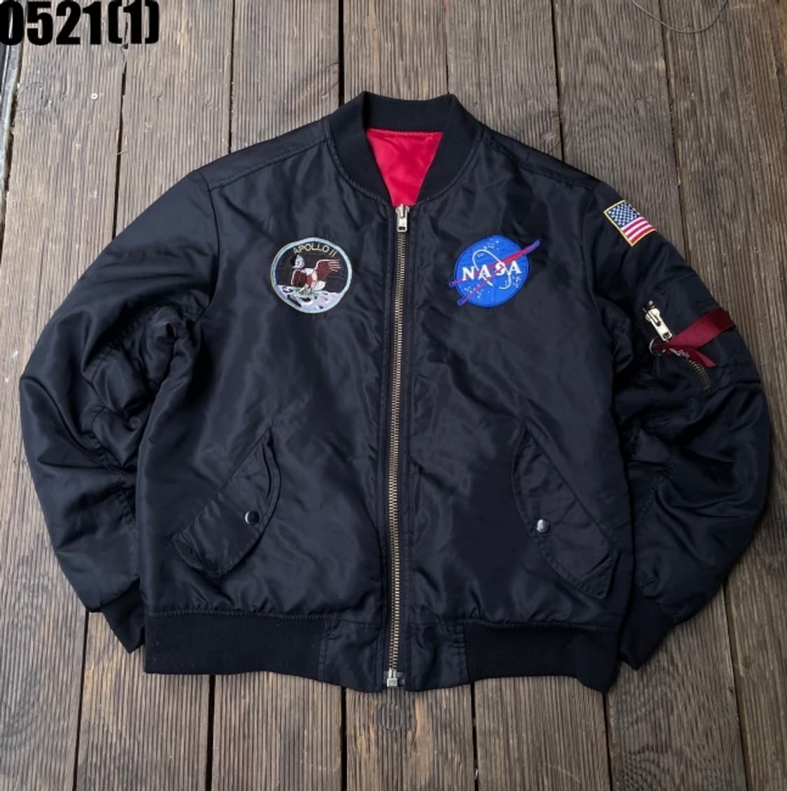알파인더스트리 NASA MA-1 항공점퍼 상품이미지1