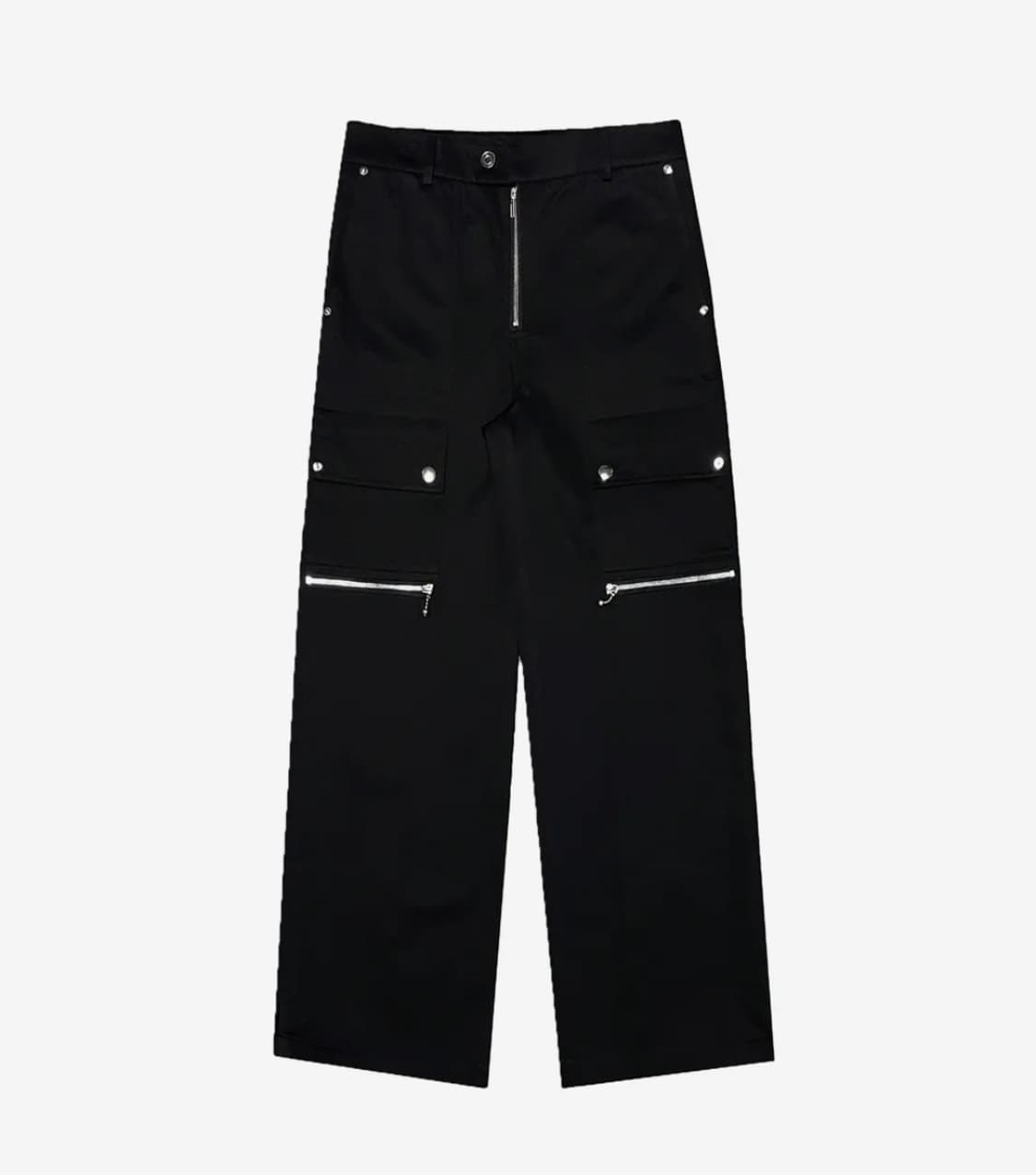 알포 R-0019 UTILITY-ZIP CARGO PANTS(BLACK) 상품이미지1