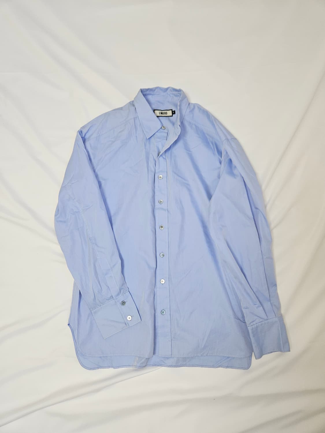 LMOOD 엘무드 스카이블루 시티 셔츠 48 상품이미지1
