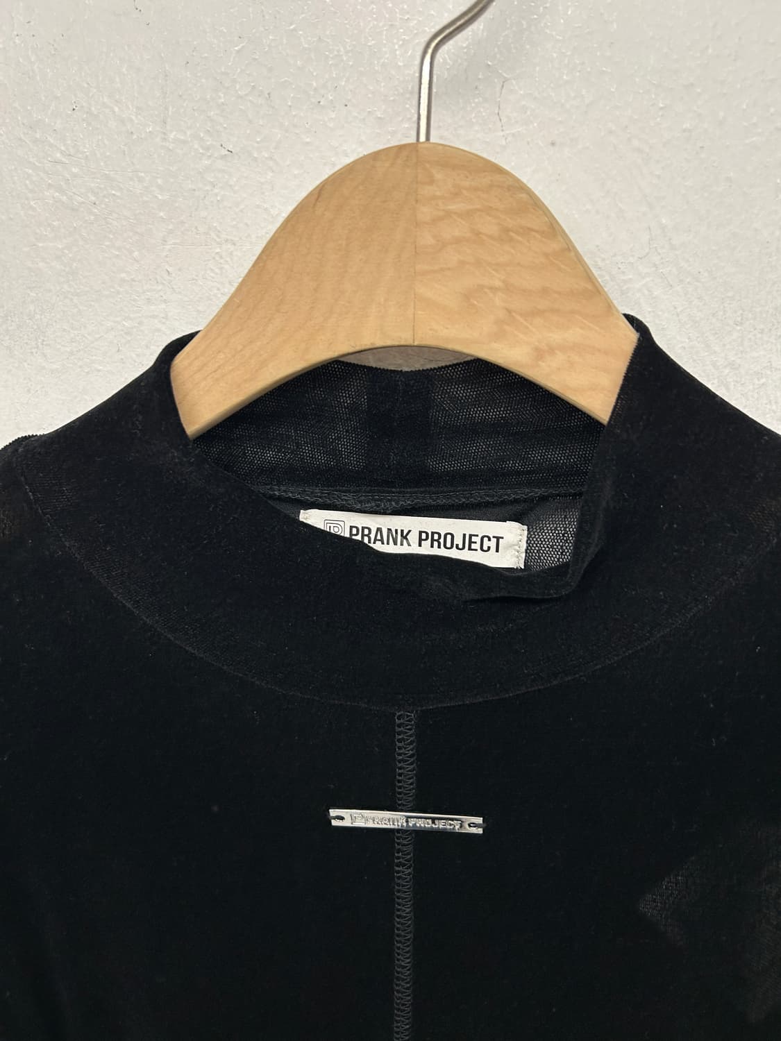 프랭크프로젝트 메쉬 패널 롱 슬리브 상품이미지4