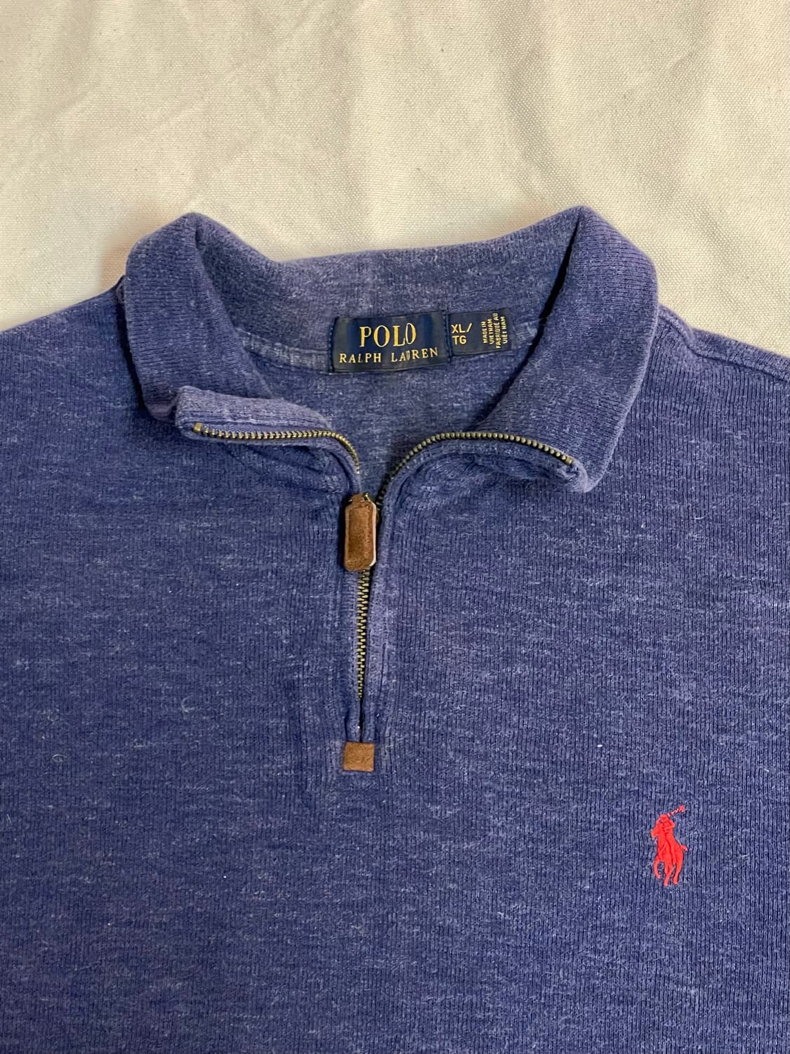 폴로 니트 하프집업  상품이미지5