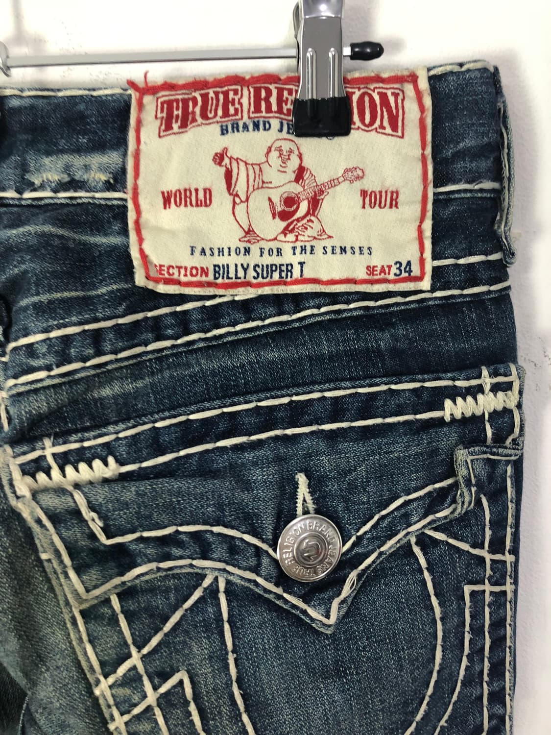 트루릴리전 빌리 수퍼티 데님팬츠 상품이미지5
