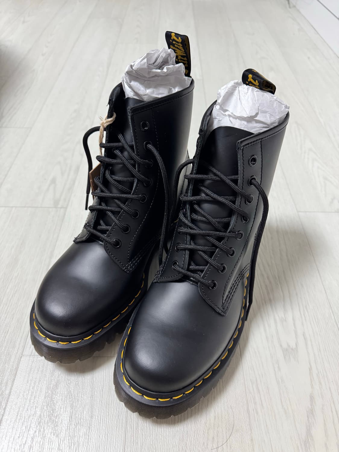 닥터마틴 1460 8홀 벡스 블랙 스무스 / 25345001 상품이미지6