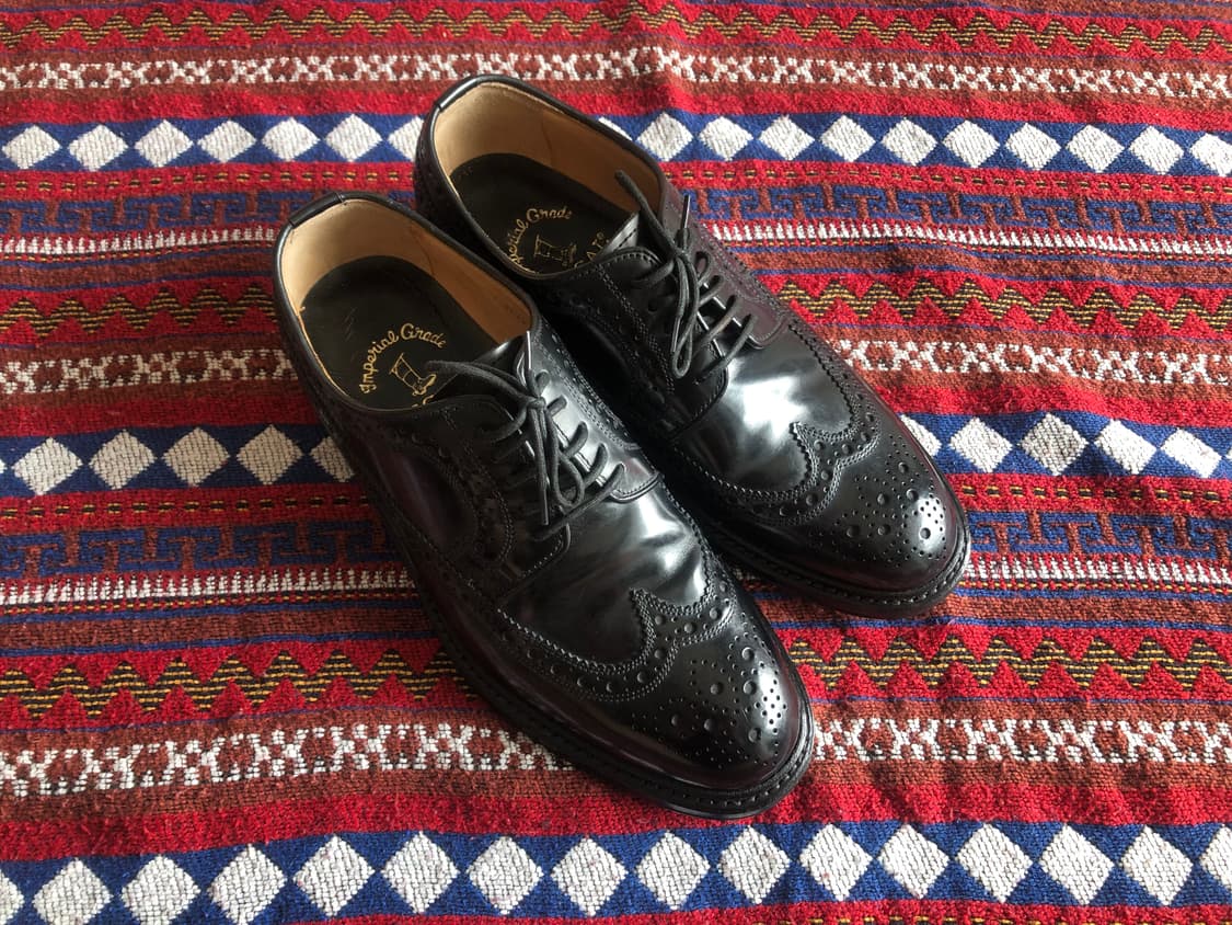 금강제화 리갈 블랙 윙팁 구두 250 상품이미지1