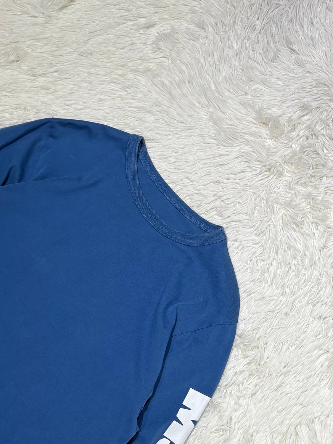 미스치프 베이비블루 사이드로고 슬리브 상품이미지4