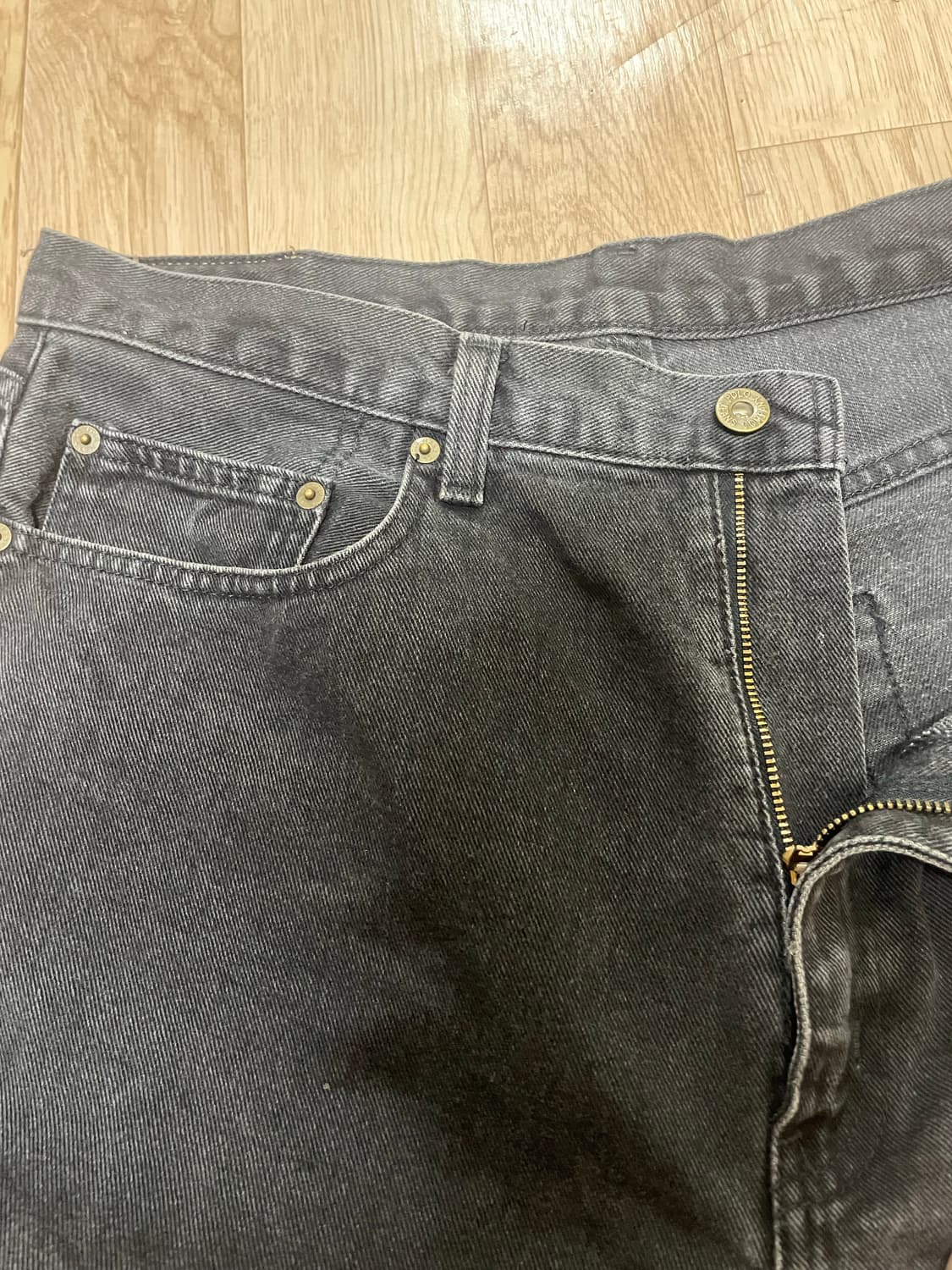 폴로 랄프로렌 진스 블랙 데님 팬츠 상품이미지6