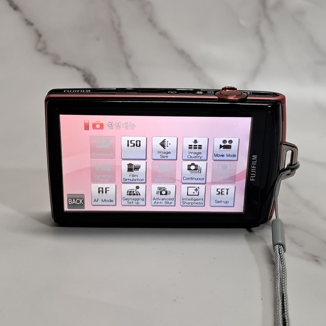 필름감성! 후지 파인픽스 Z1100 EXR 핑크 /빈티지 카메라 상품이미지7