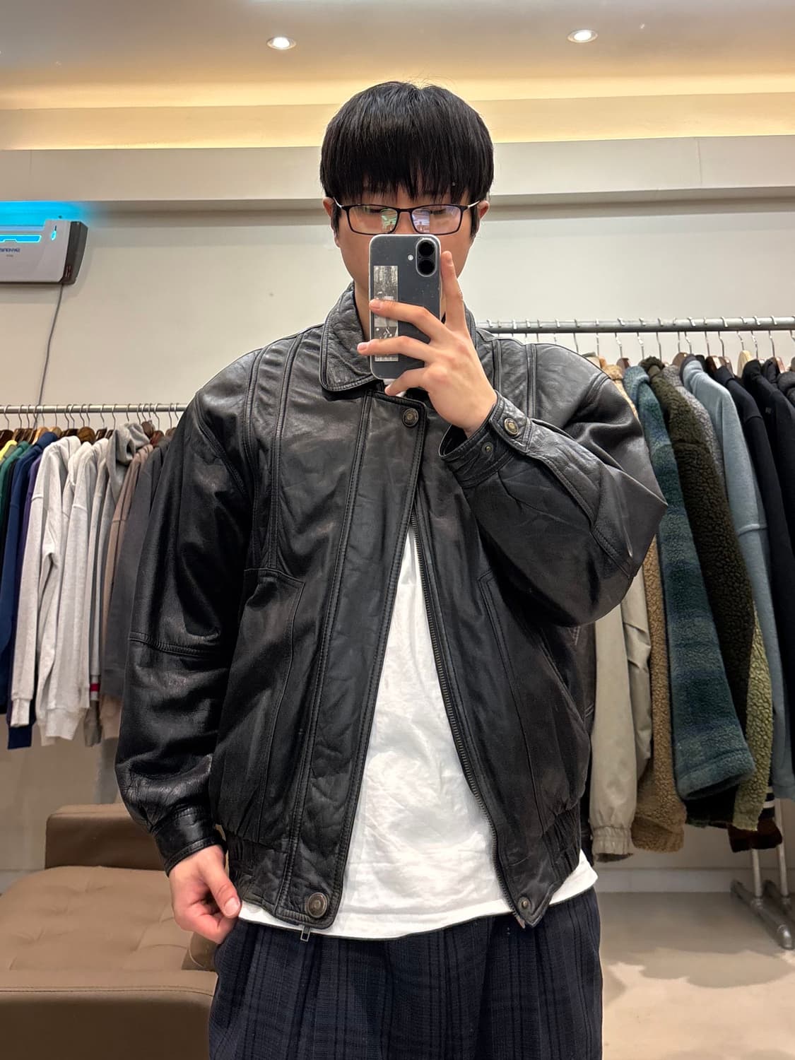 POSITANO 93년도 생산 양가죽 자켓 상품이미지8