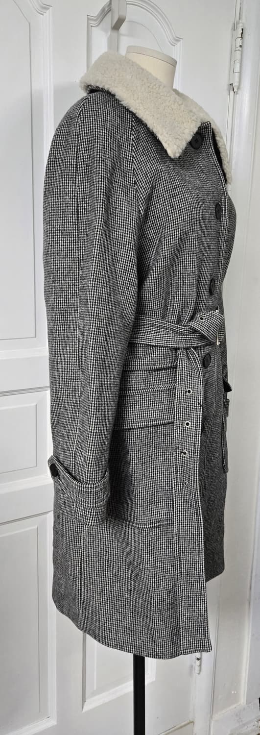 마론에디션 시어링카라 울코트 상품이미지3