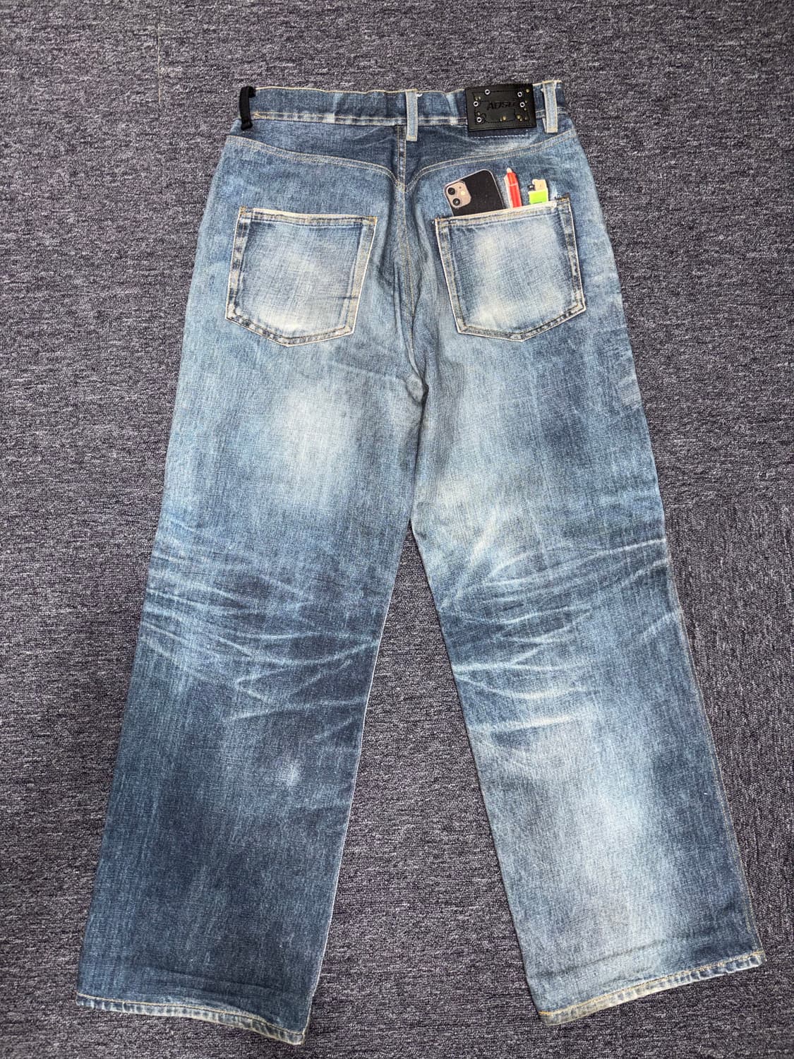 엔더슨벨 프린트 데님 팬츠 28 상품이미지2