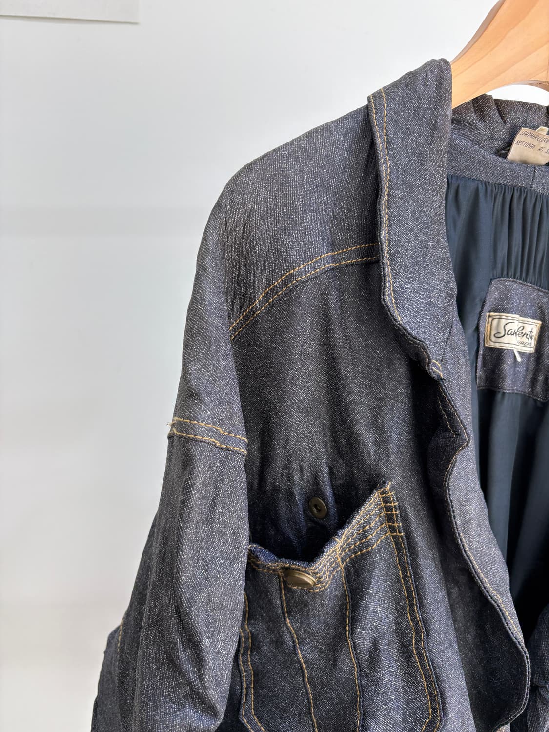 SAN VANLENTINOS (Made in Italy) 레더자켓 상품이미지3